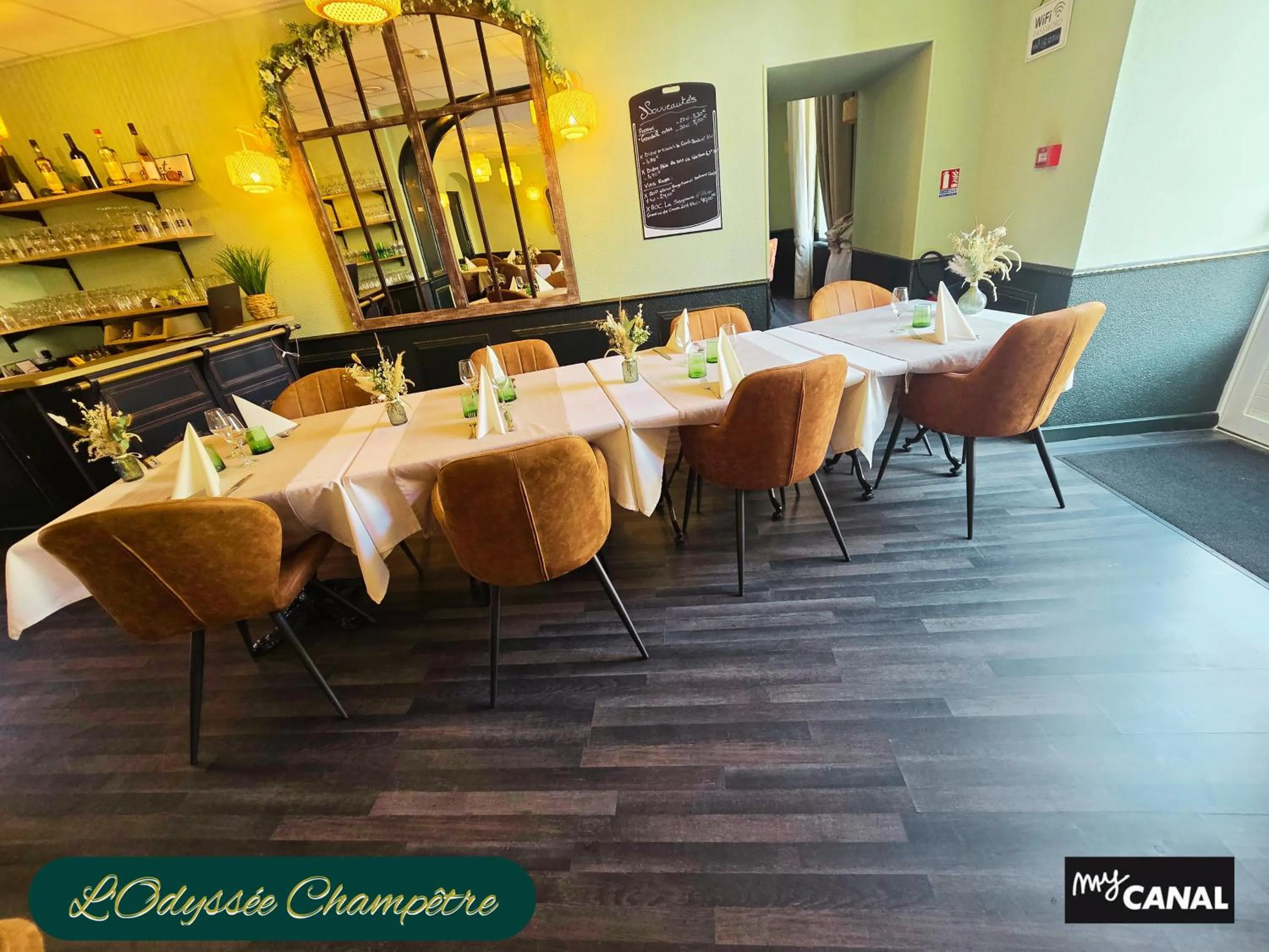 Restaurant/places to eat in Logis Hôtel Restaurant L'Odyssée Champêtre
