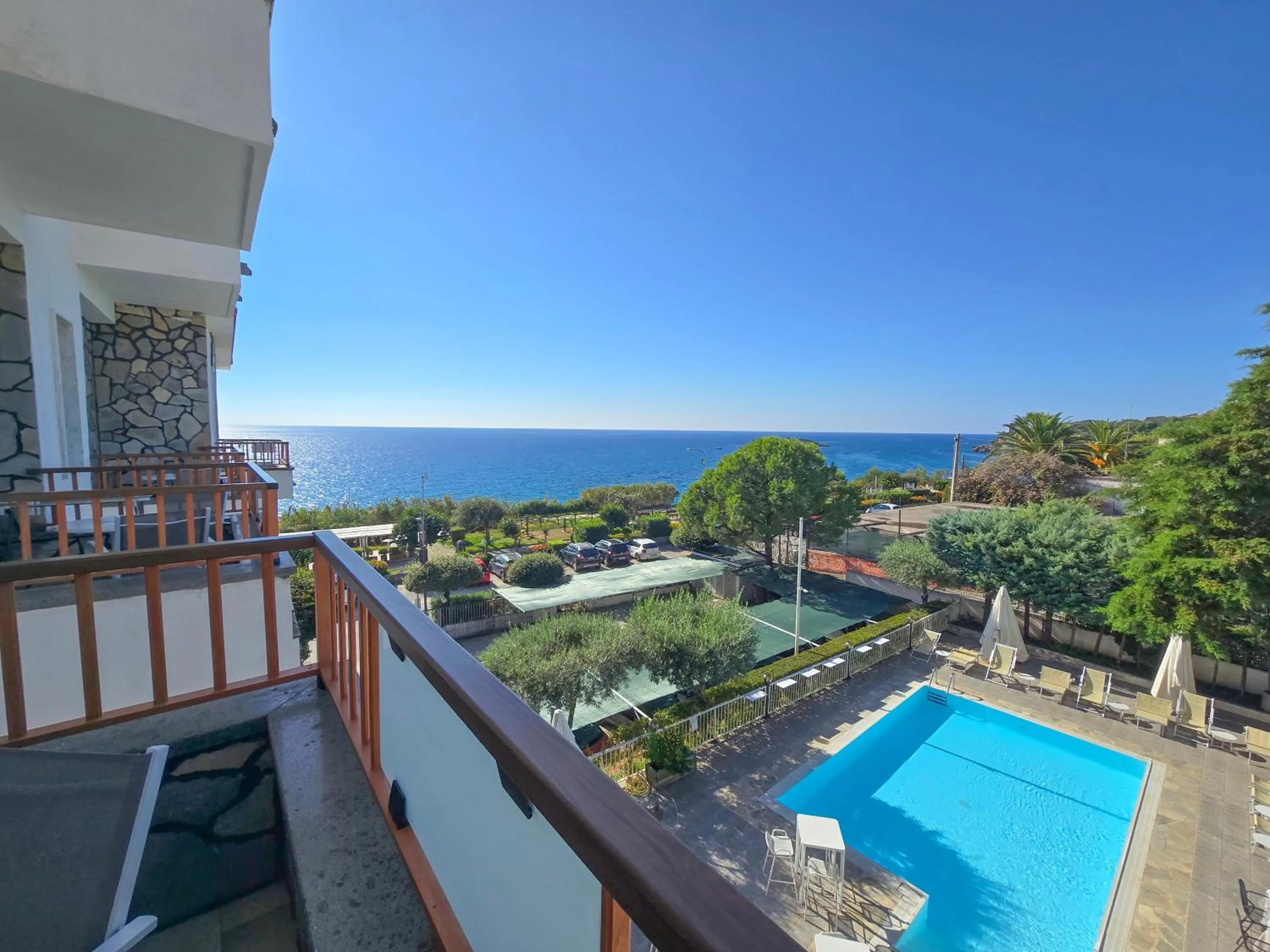 View (from property/room) in Hotel Calanca