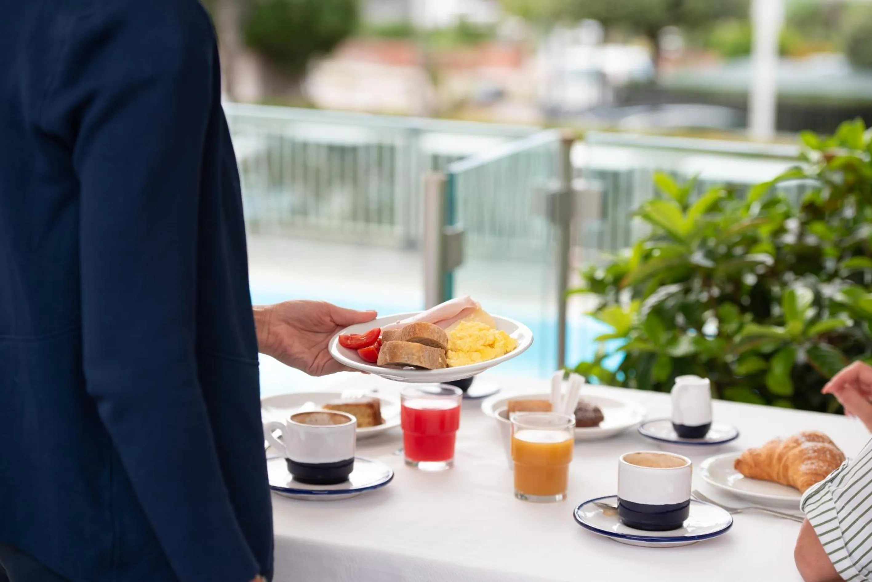 Breakfast in Hotel Calanca