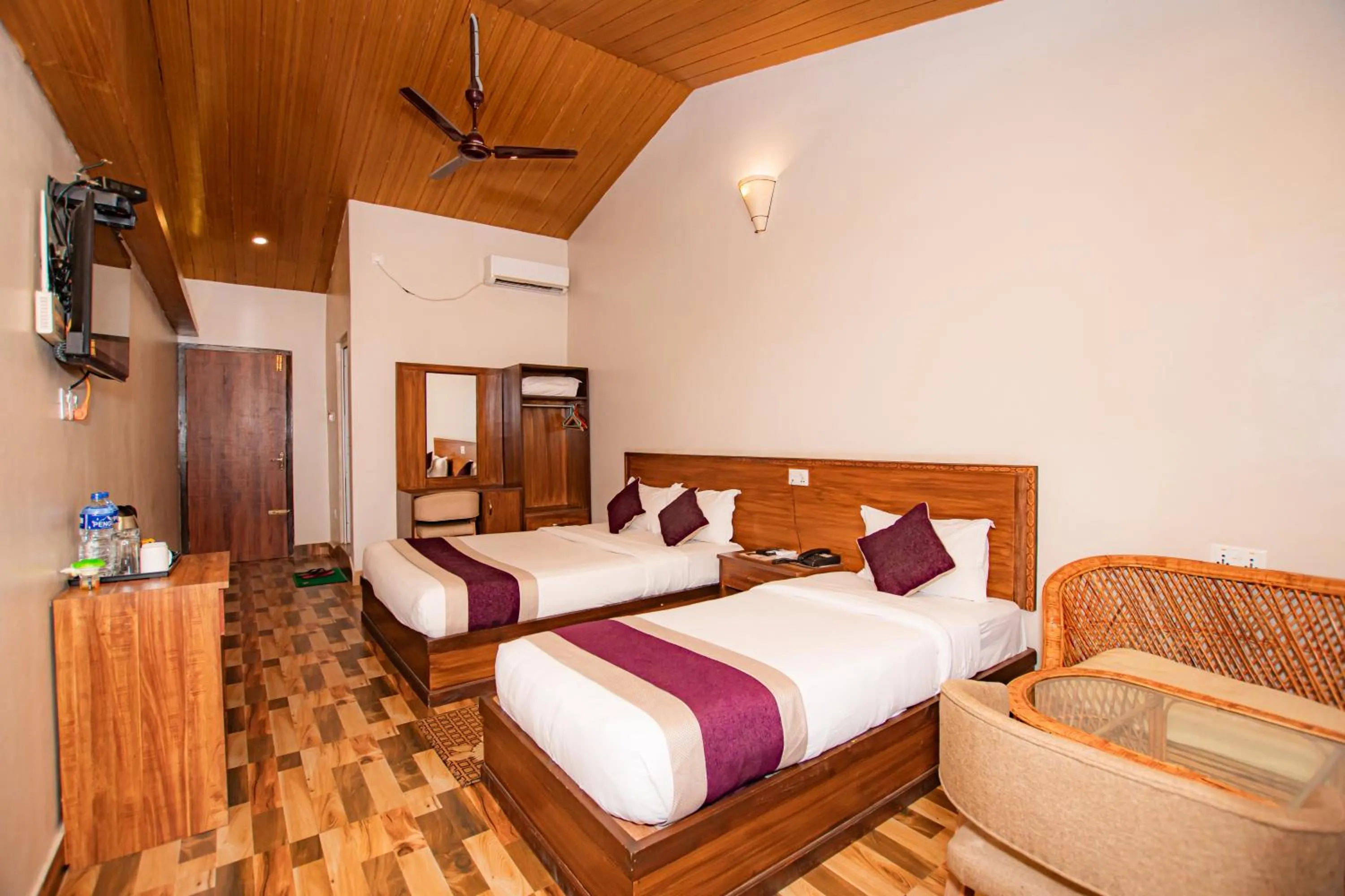 Photo of the whole room, Bed in Busy Bee Resort, Pokhara
