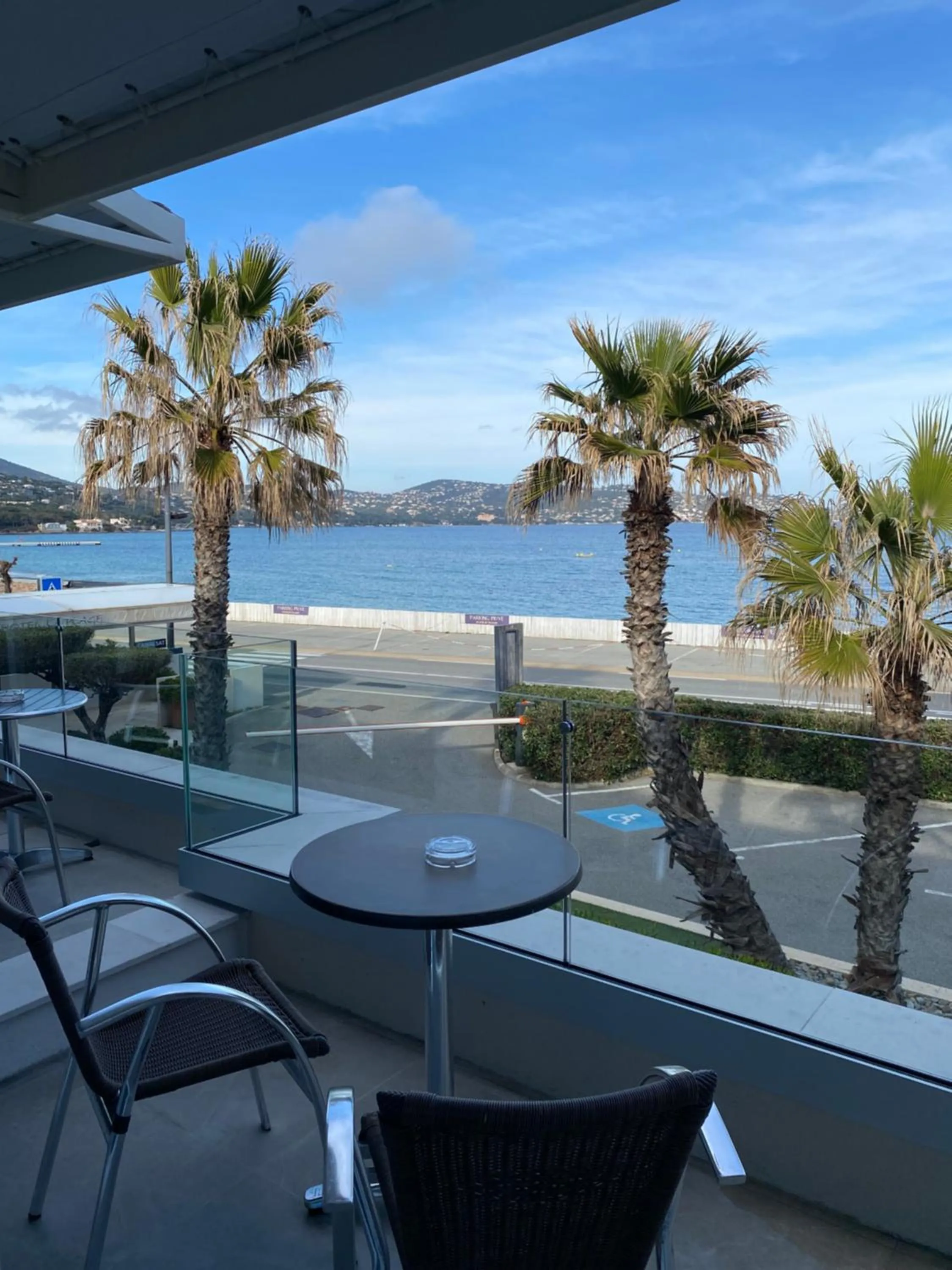 Balcony/Terrace in Hôtel La Plage