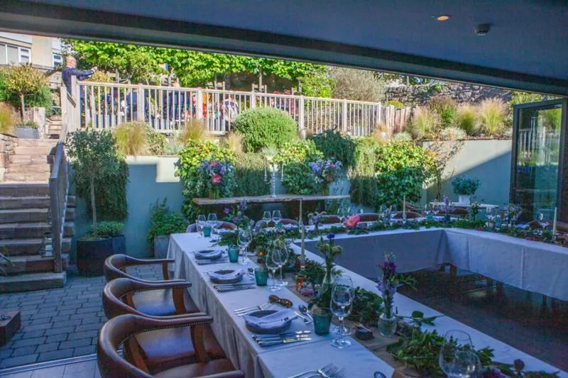 Balcony/Terrace in Blonde Hedgehog