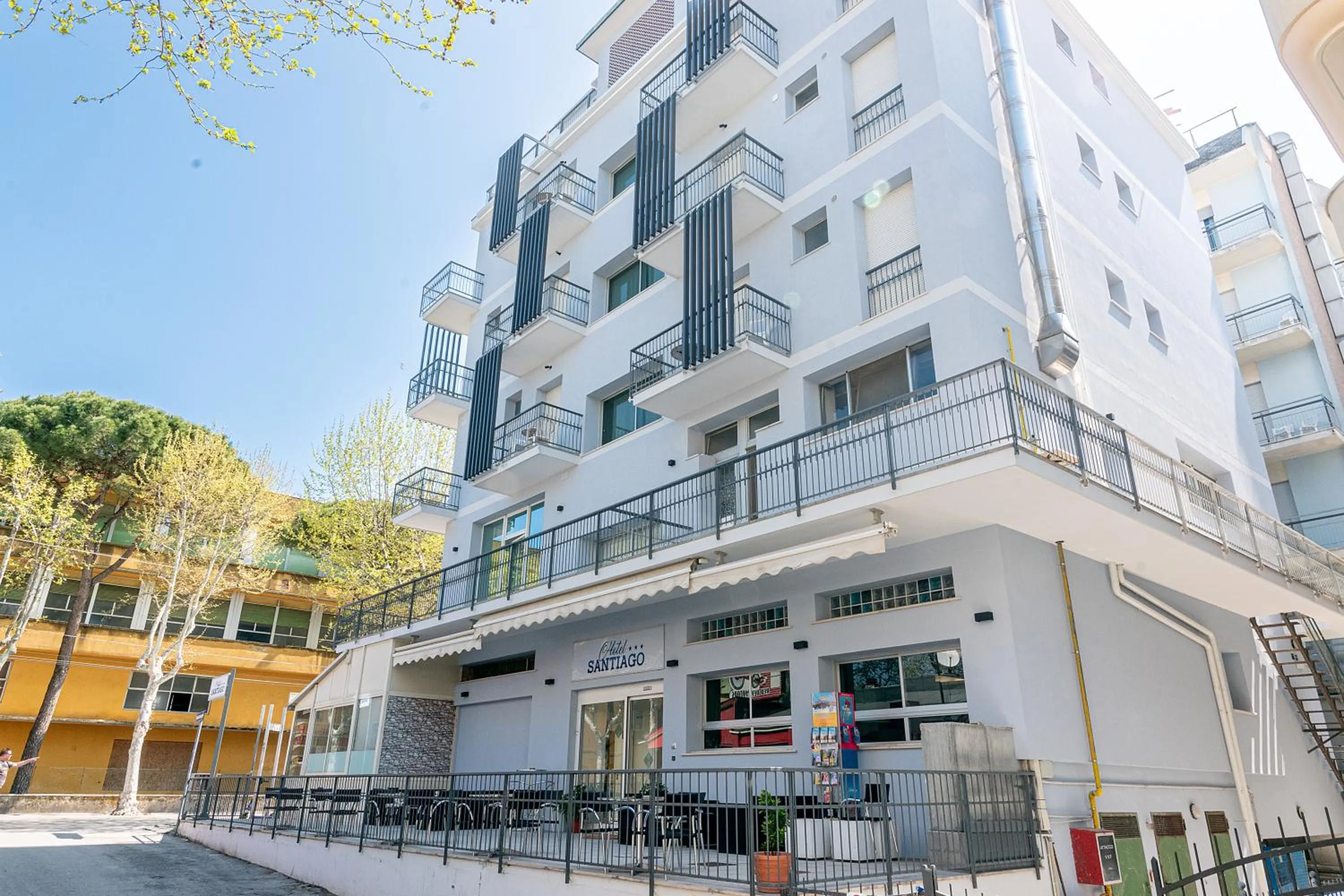 Property building in Hotel Santiago