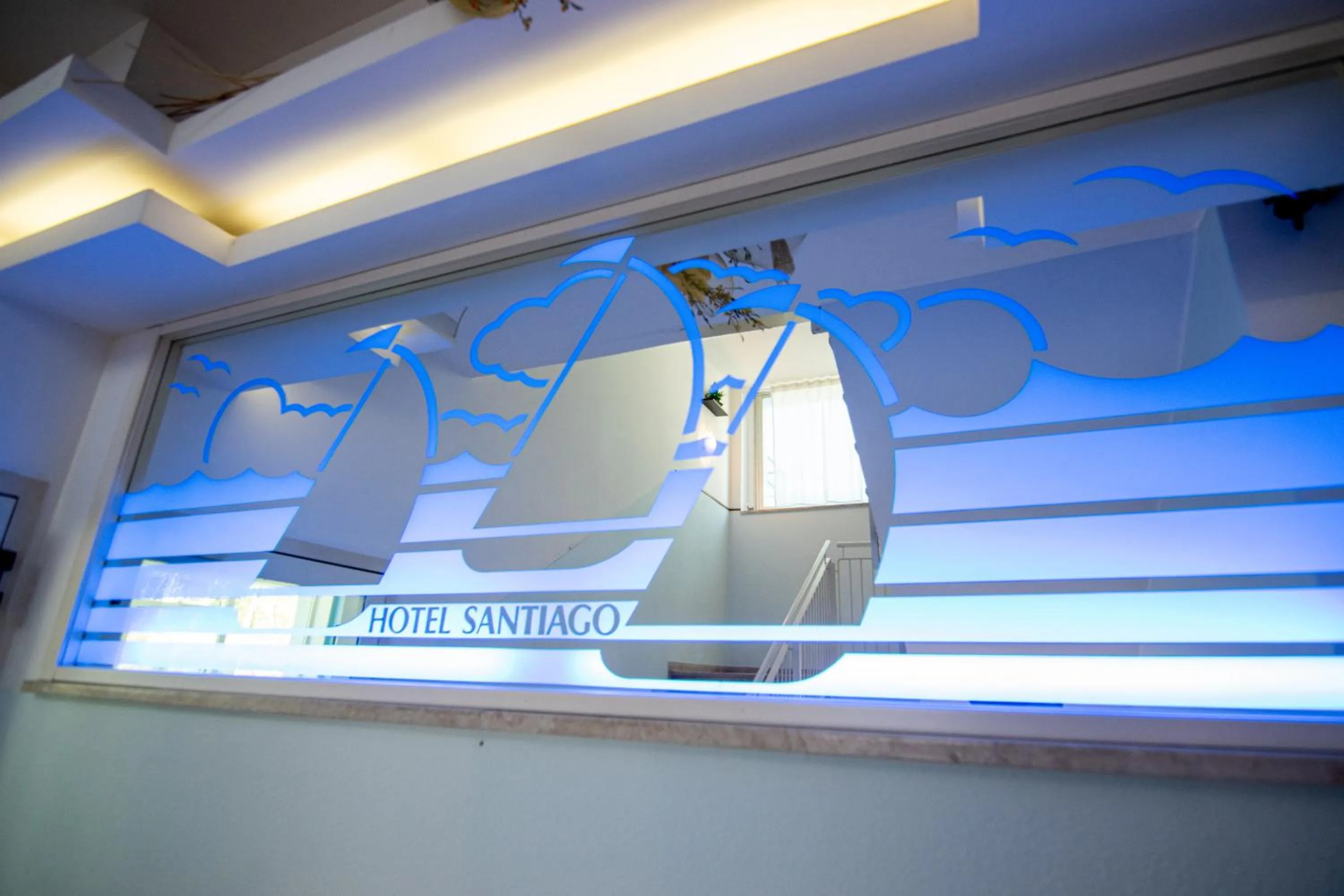 Decorative detail in Hotel Santiago