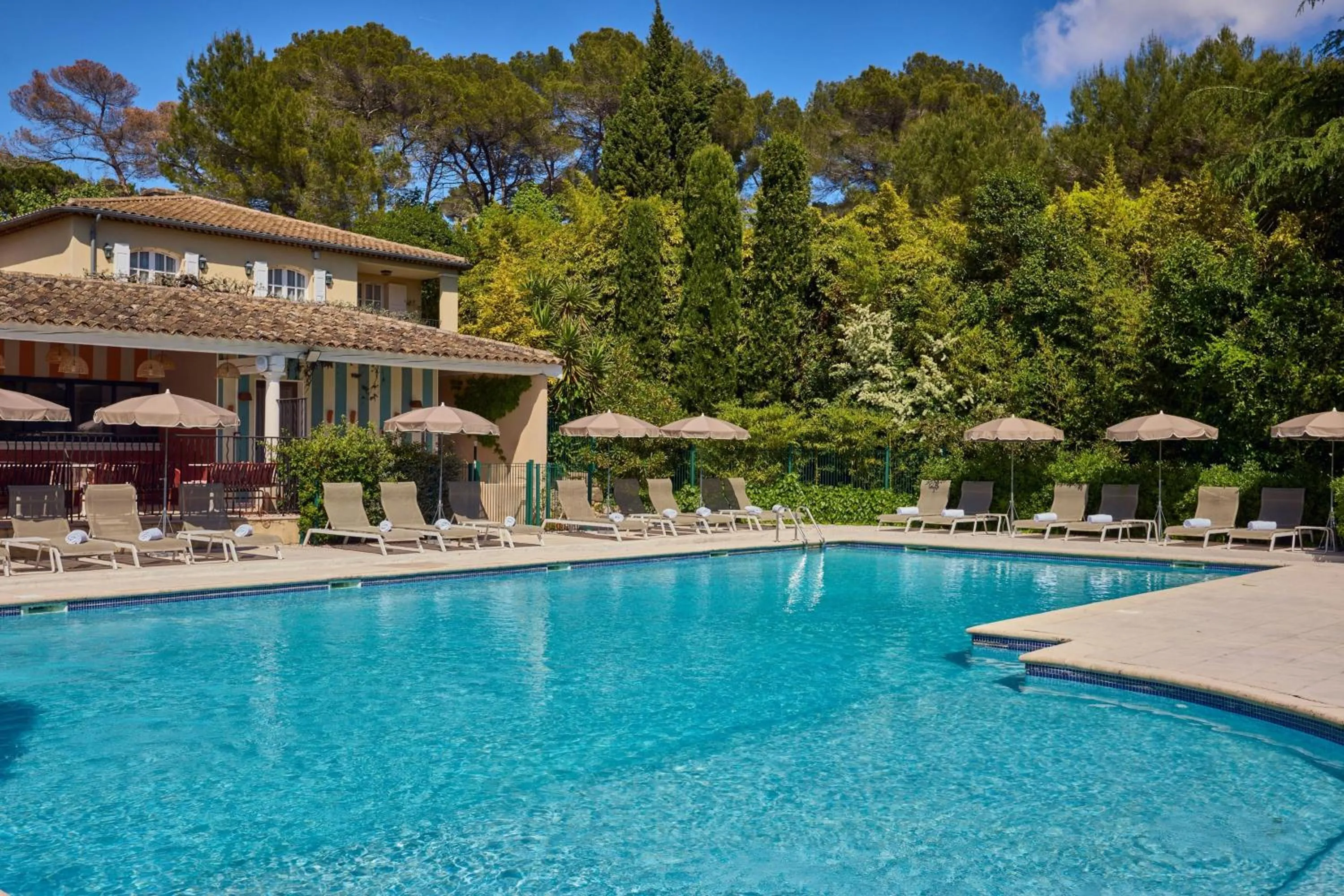 Swimming pool in La Bastide de Mougins, a Tribute Portfolio Hotel