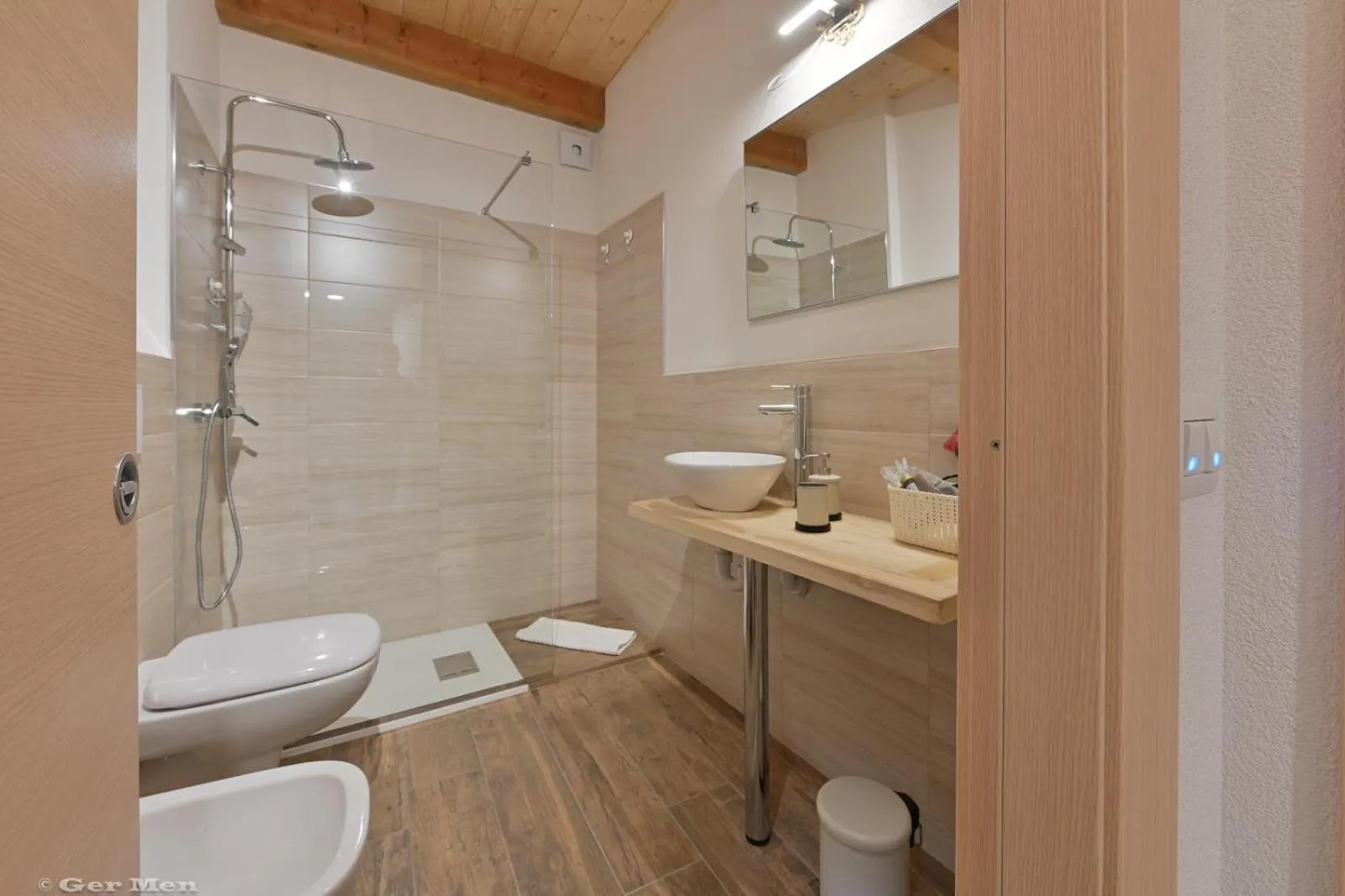 Bathroom in Ossola dal Monte - Affittacamere