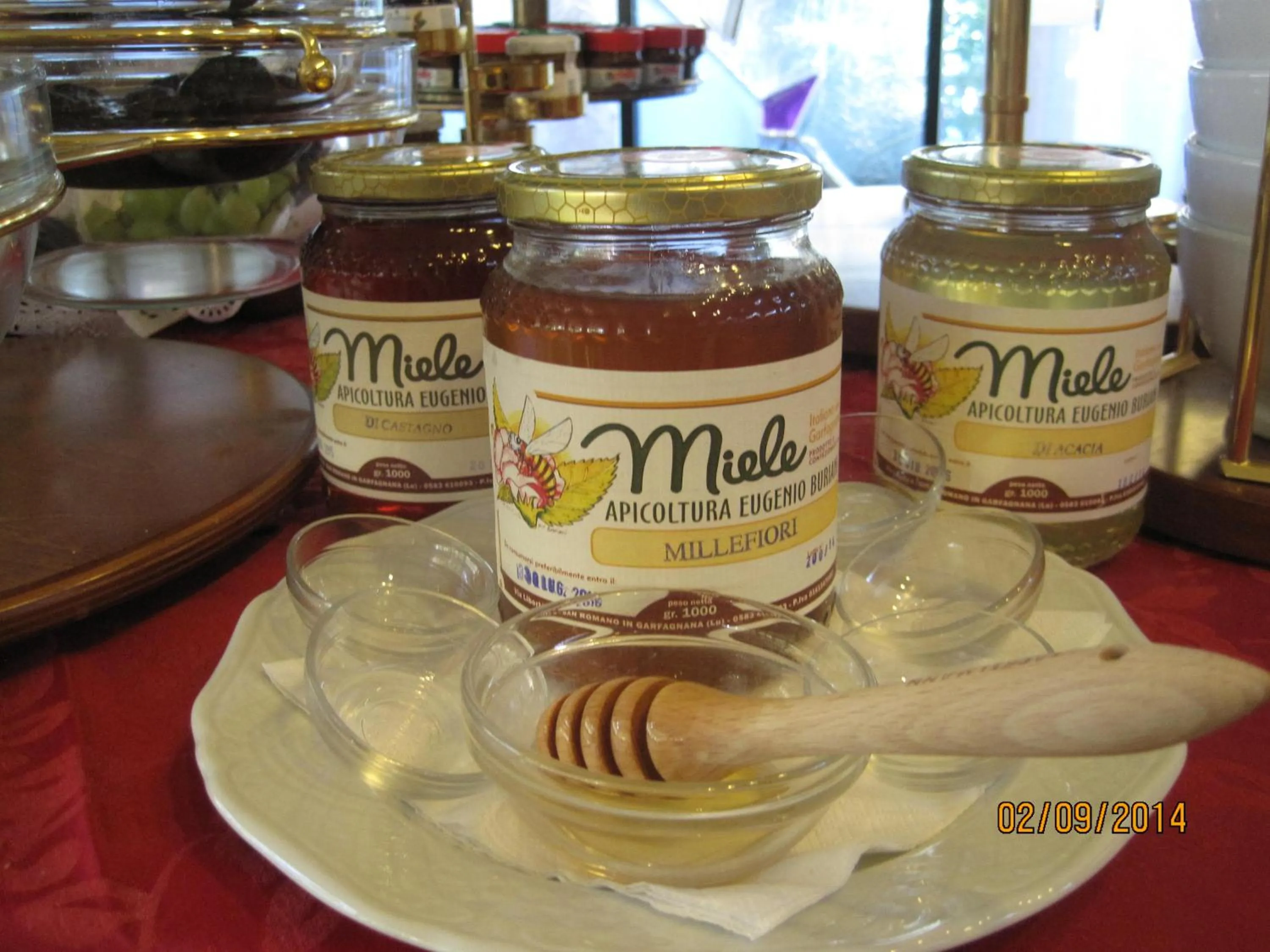 Food and drinks in Hotel Matilde