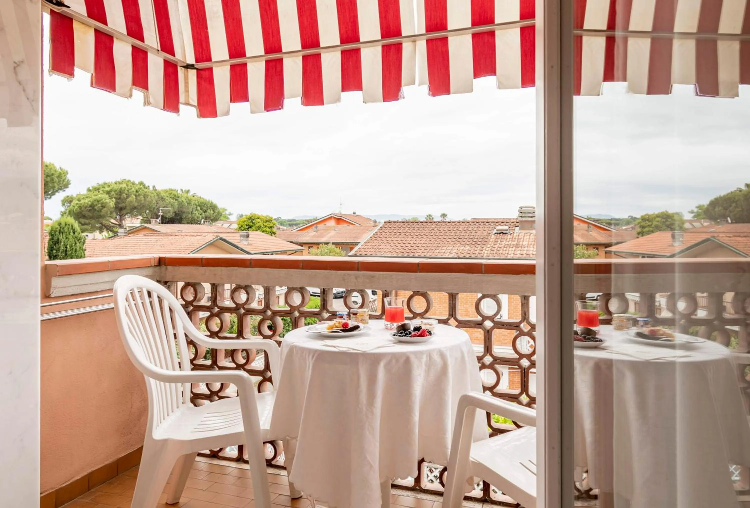 Balcony/Terrace in Hotel Matilde