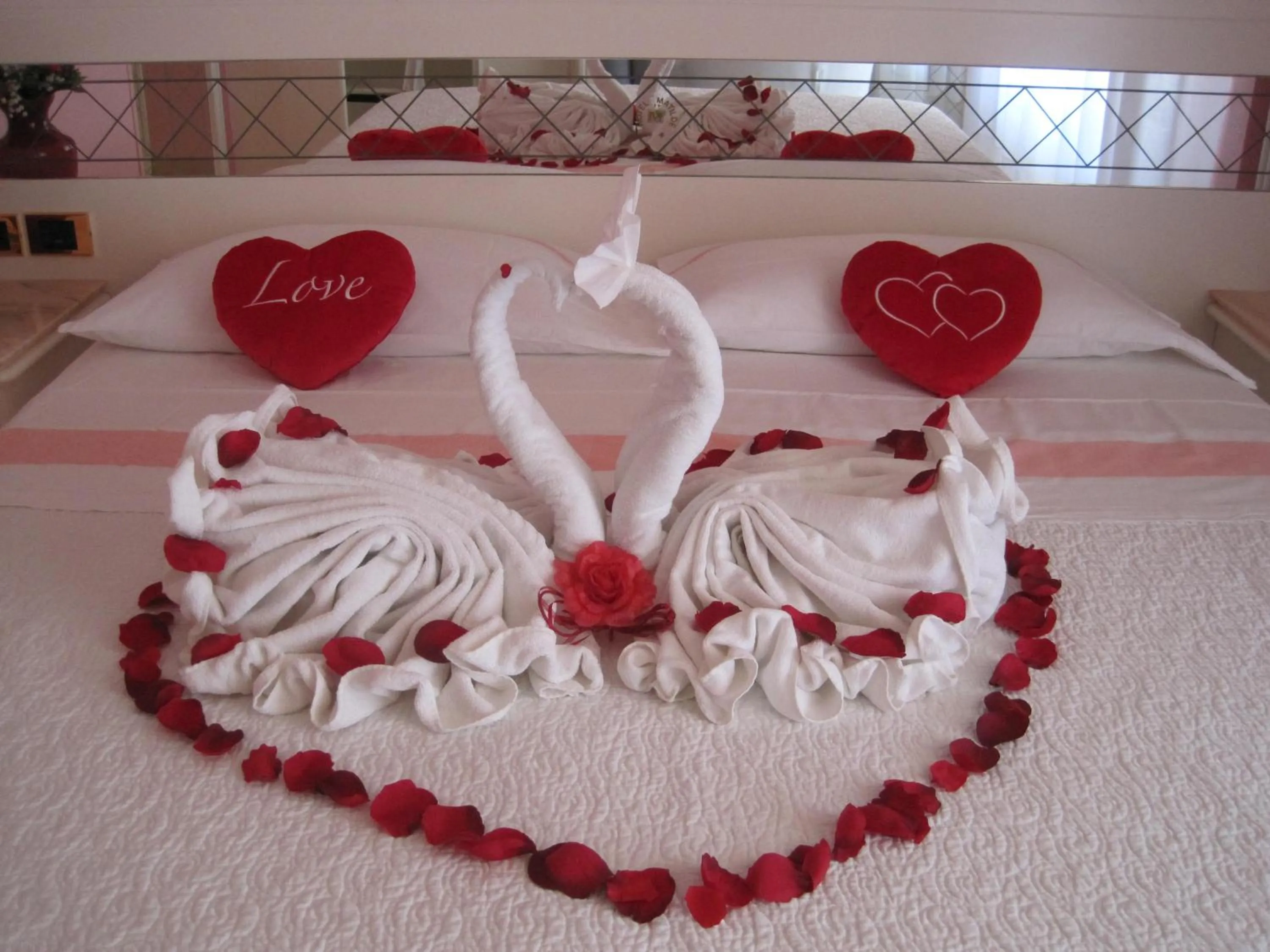 Decorative detail, Bed in Hotel Matilde