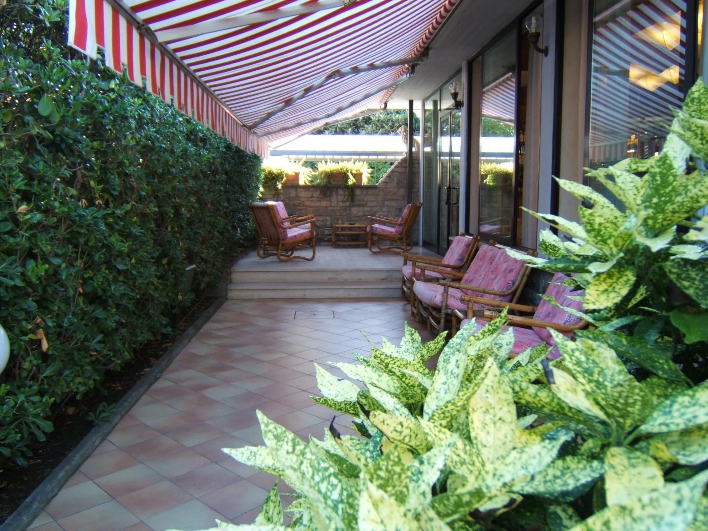 Patio in Hotel Matilde