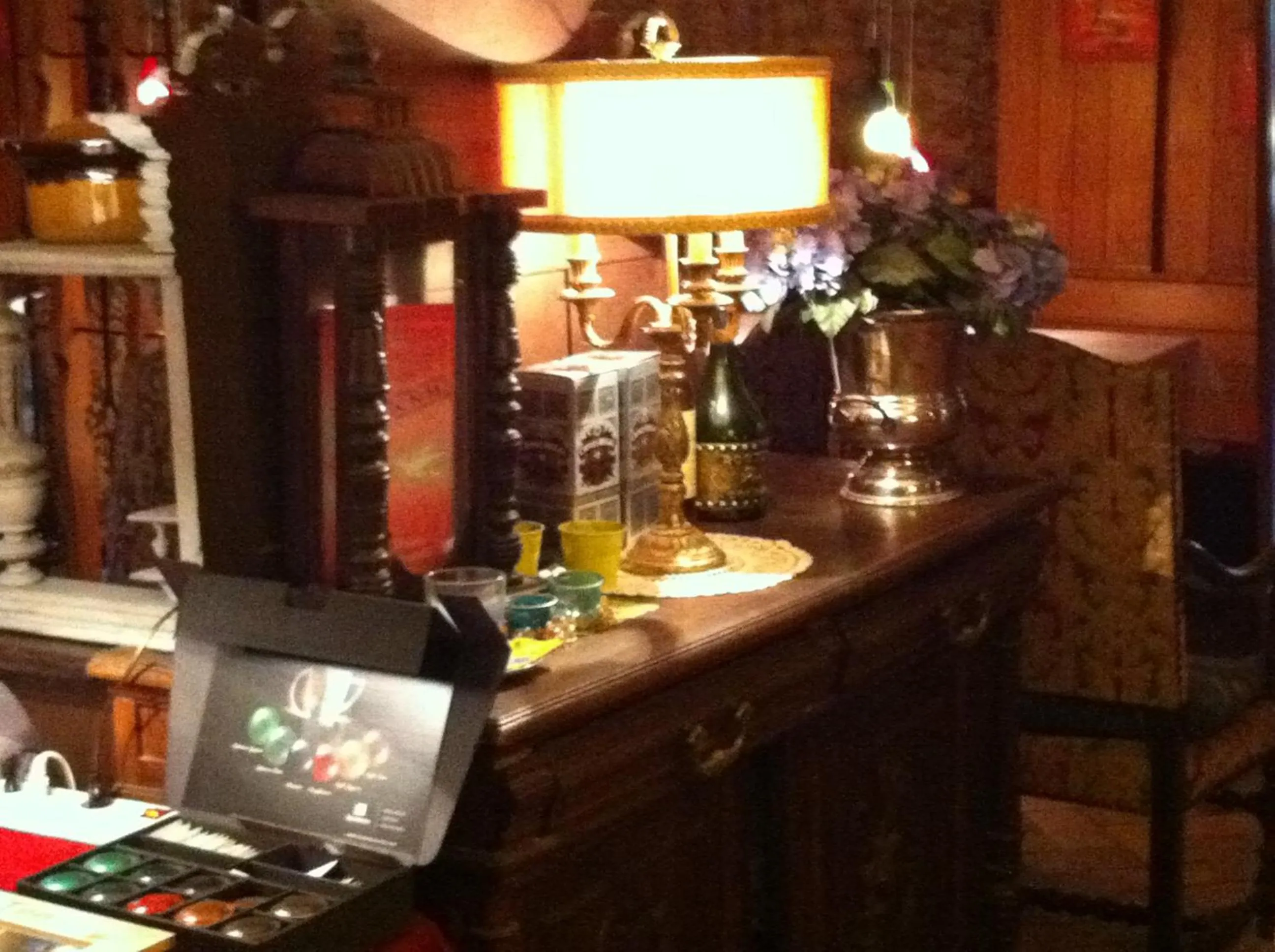 Decorative detail in La Roseraie Biebler