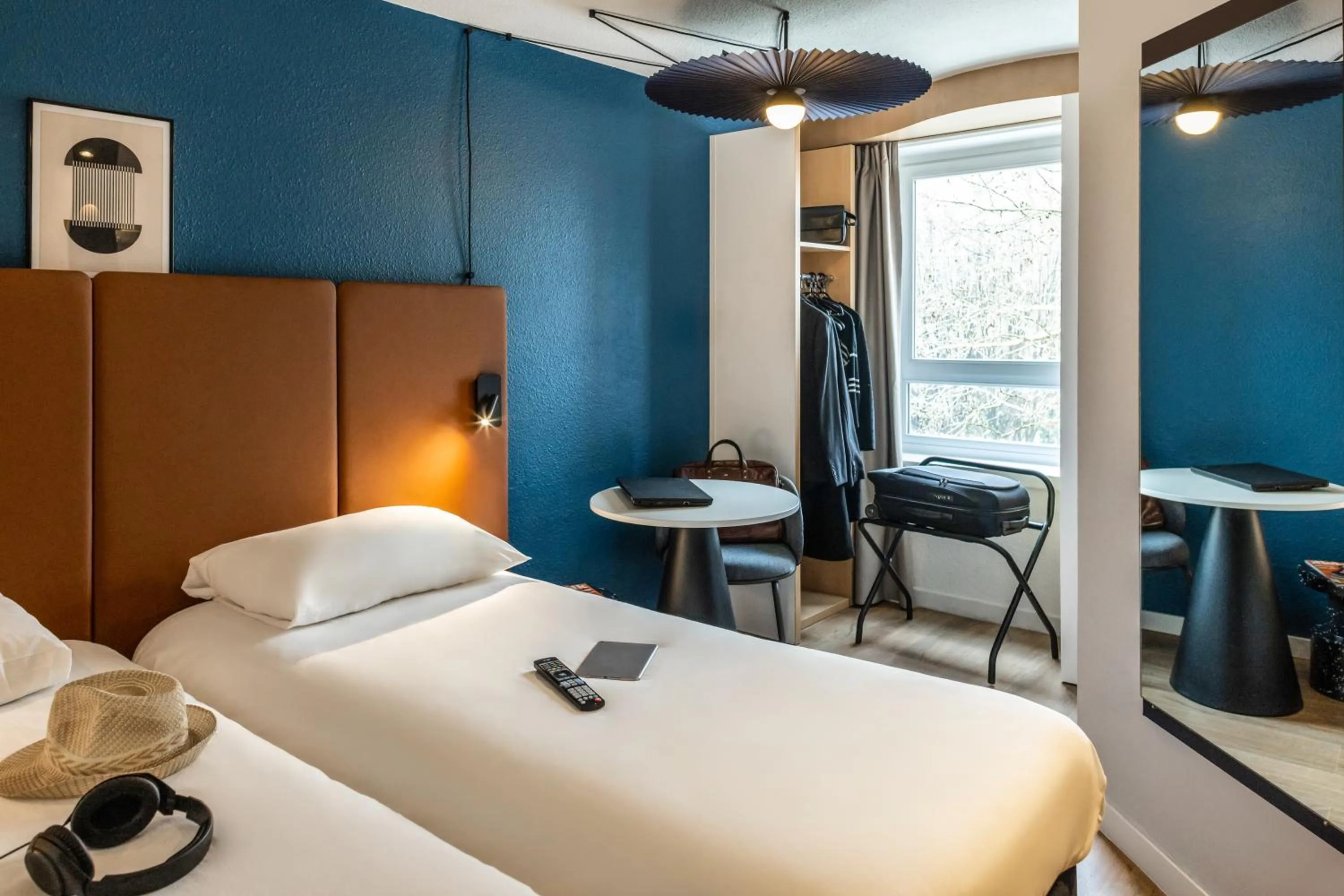 Bedroom, Bed in ibis Toulouse Pont Jumeaux