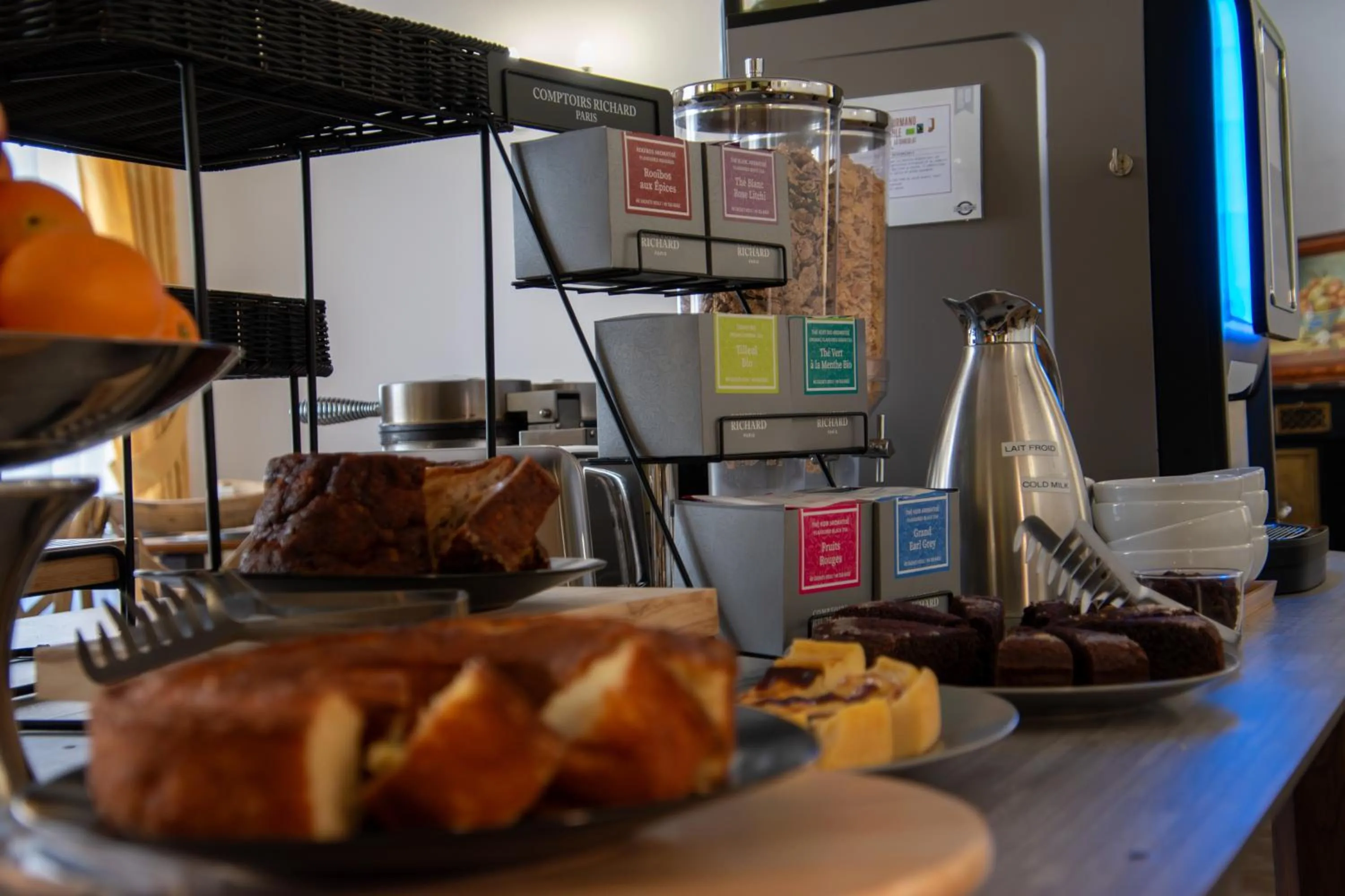 Breakfast in Logis Le Saint Nicolas