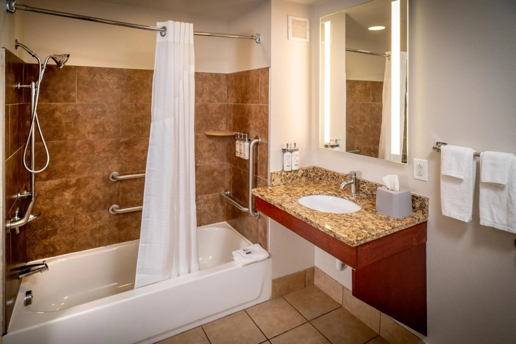 Bathroom in Holiday Inn Express & Suites Cross Lanes by IHG
