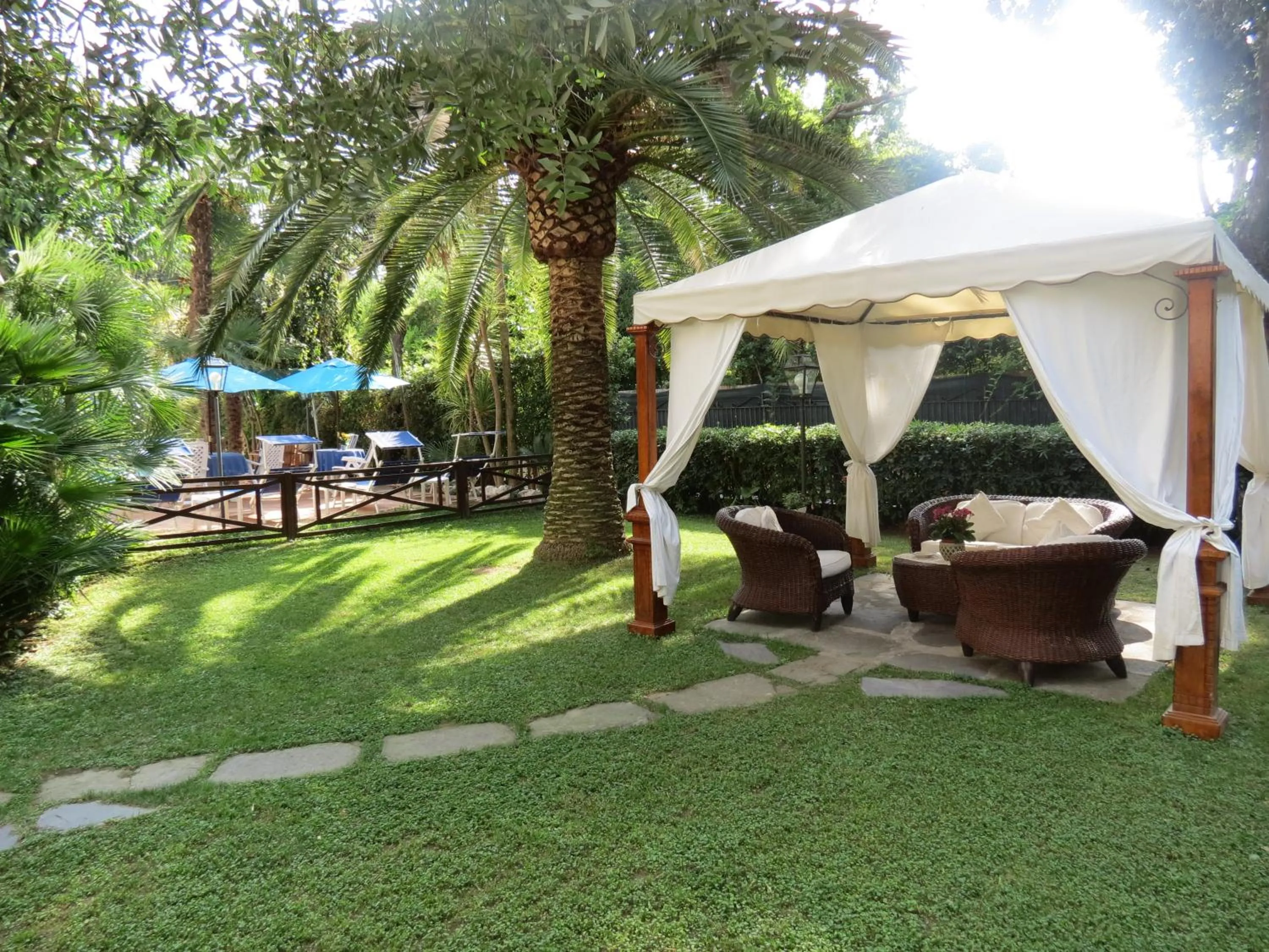 Garden in Hotel Kyrton