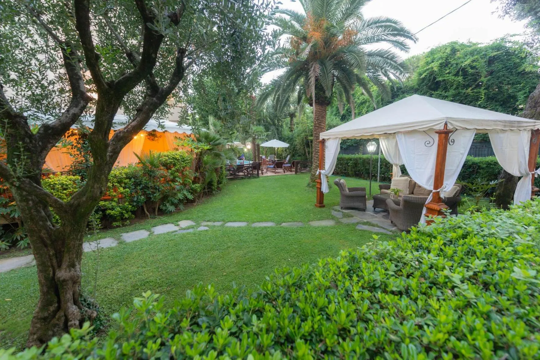 Garden in Hotel Kyrton