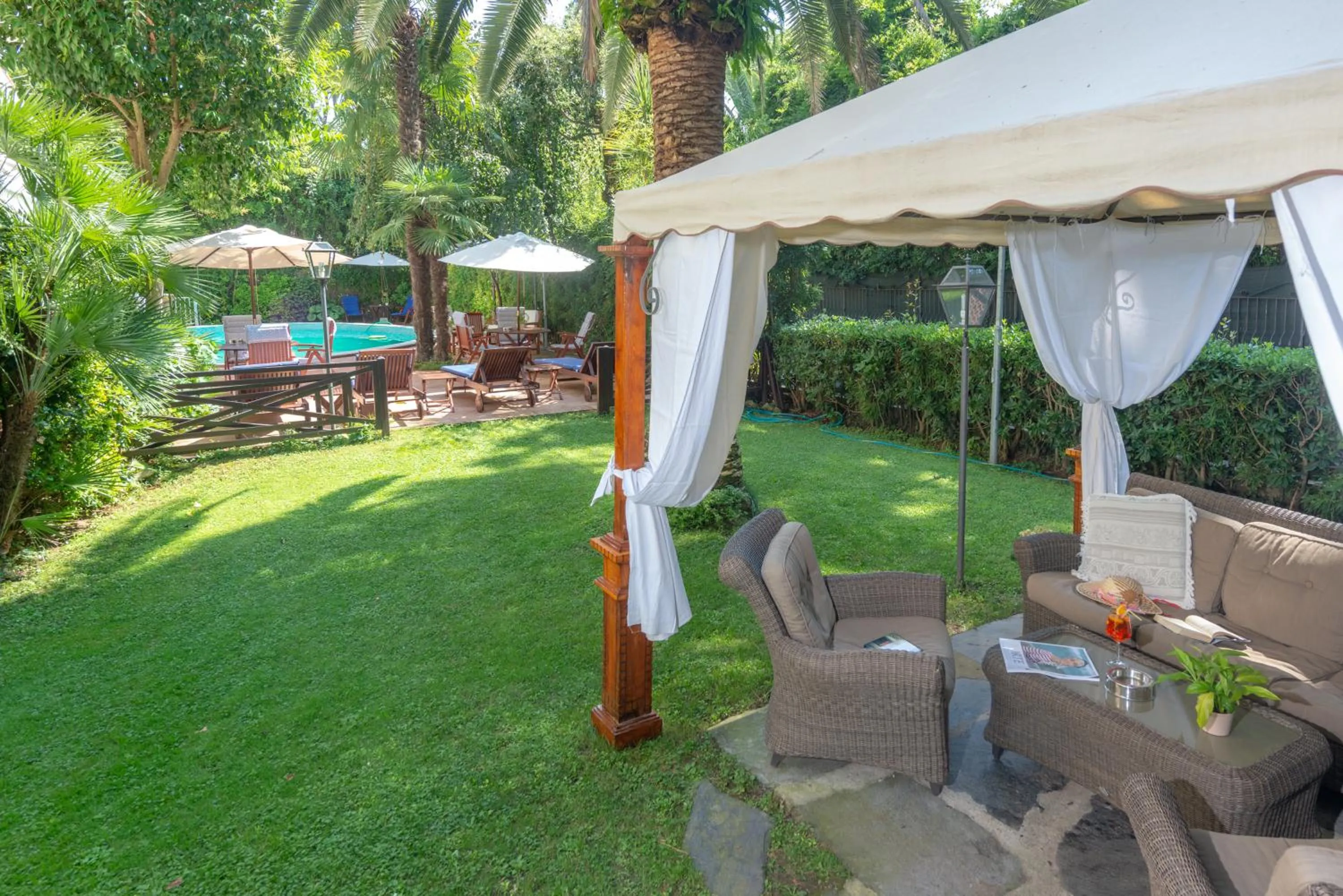 Garden in Hotel Kyrton