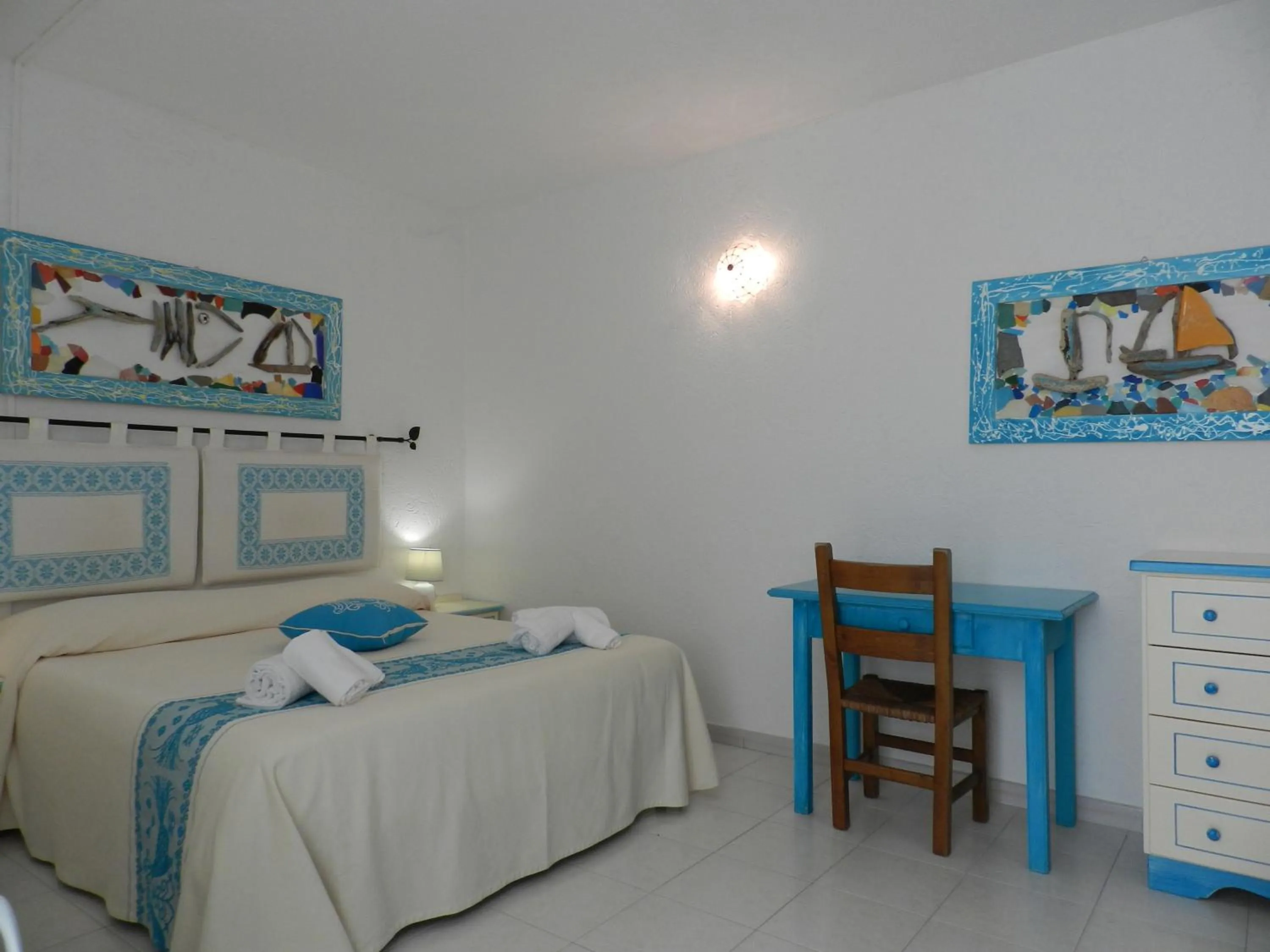 Bed in Hotel Canne al Vento