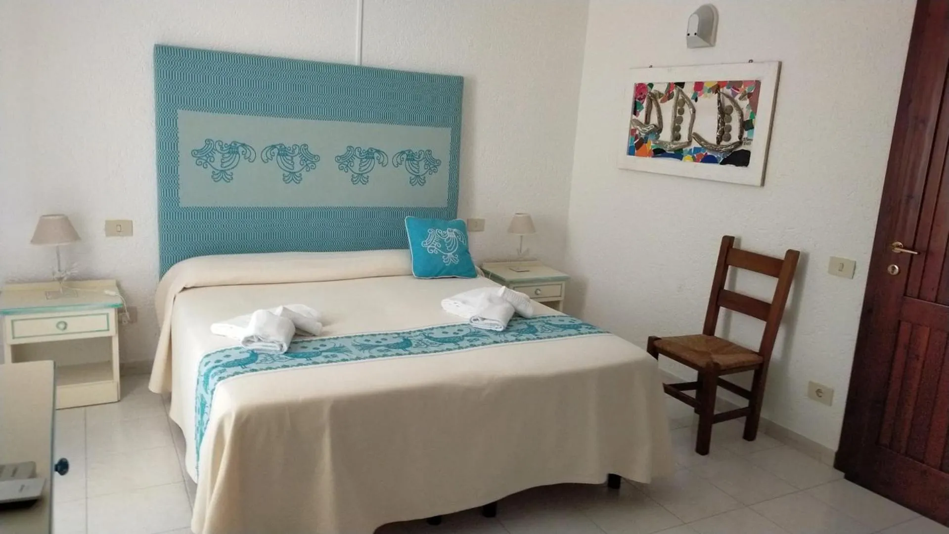 Bed in Hotel Canne al Vento