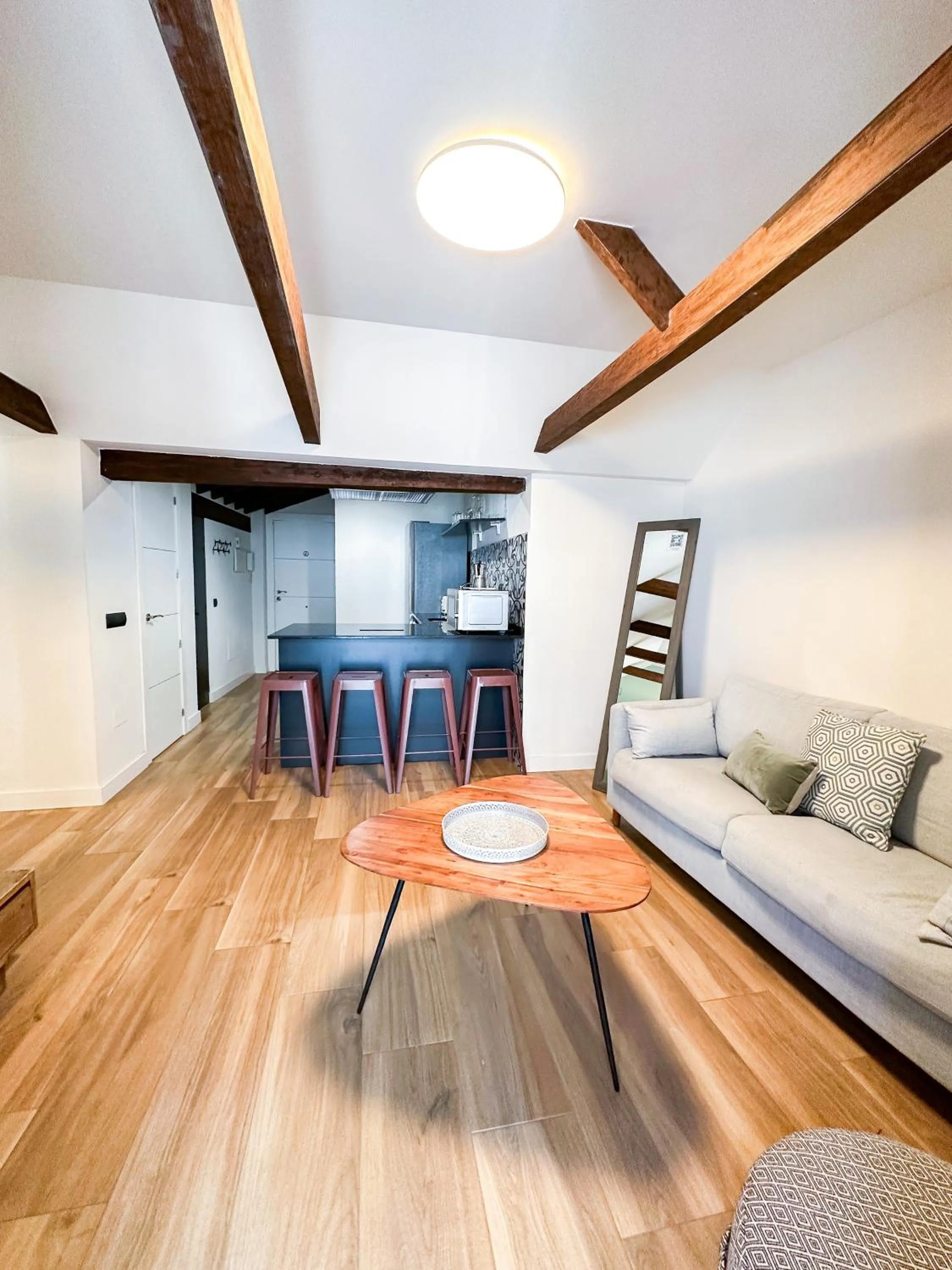 Dining area in Aqua Apartments Málaga