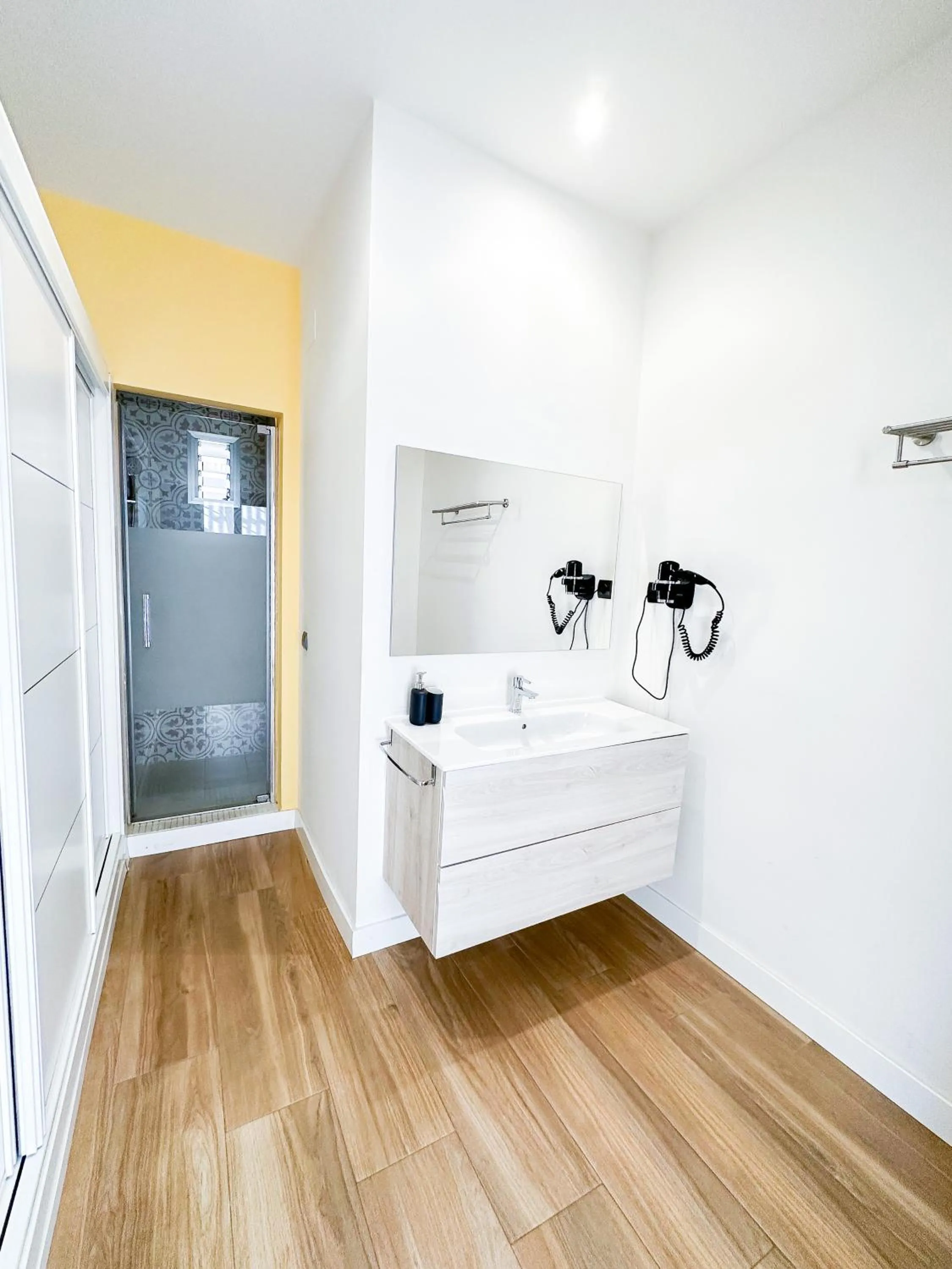 Kitchen or kitchenette in Aqua Apartments Málaga