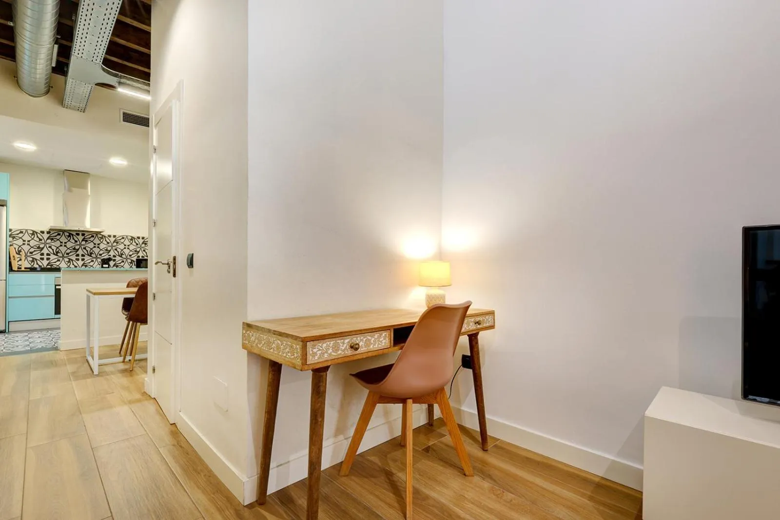 Living room in Aqua Apartments Málaga