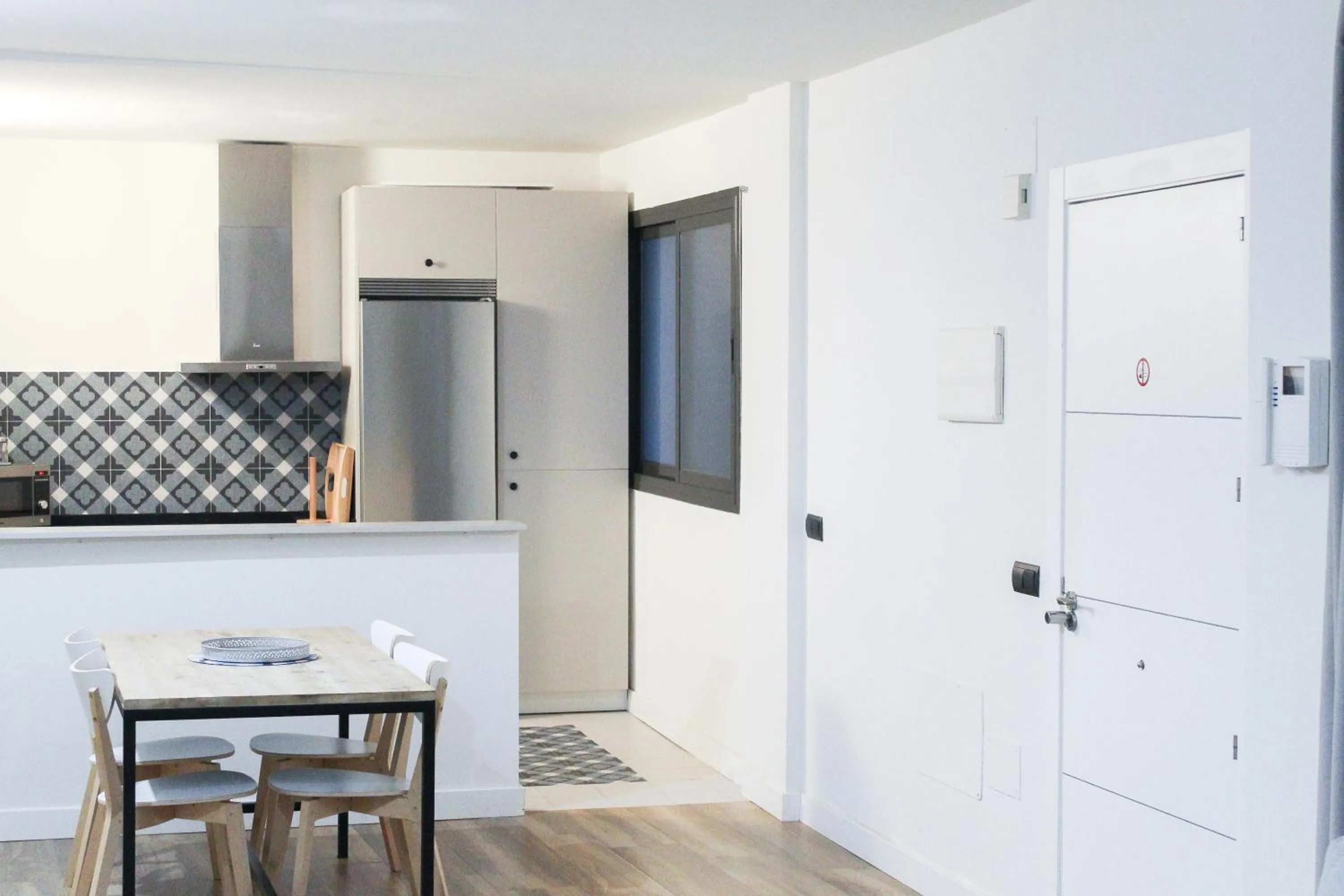 stove in Aqua Apartments Málaga