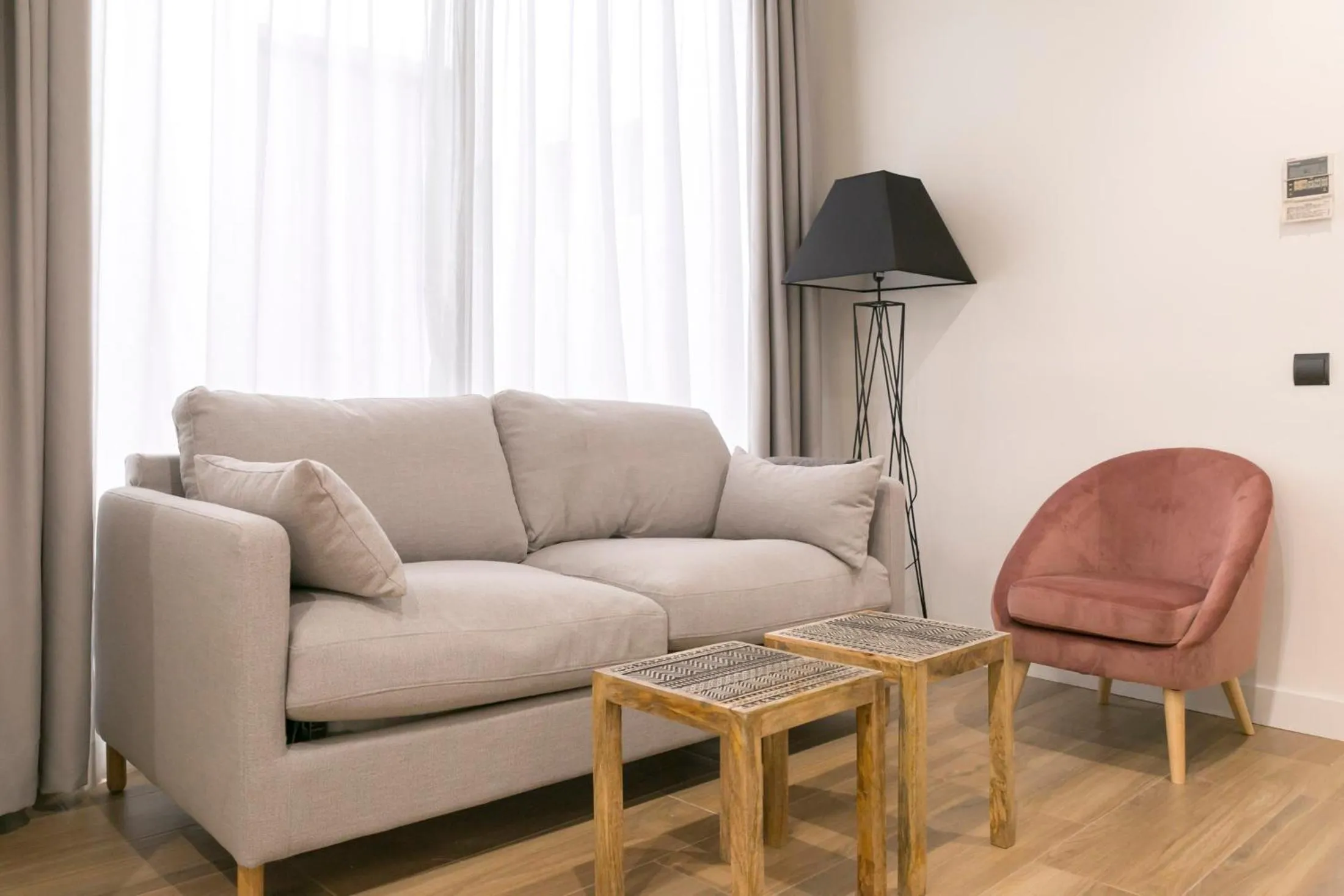 Living room in Aqua Apartments Málaga