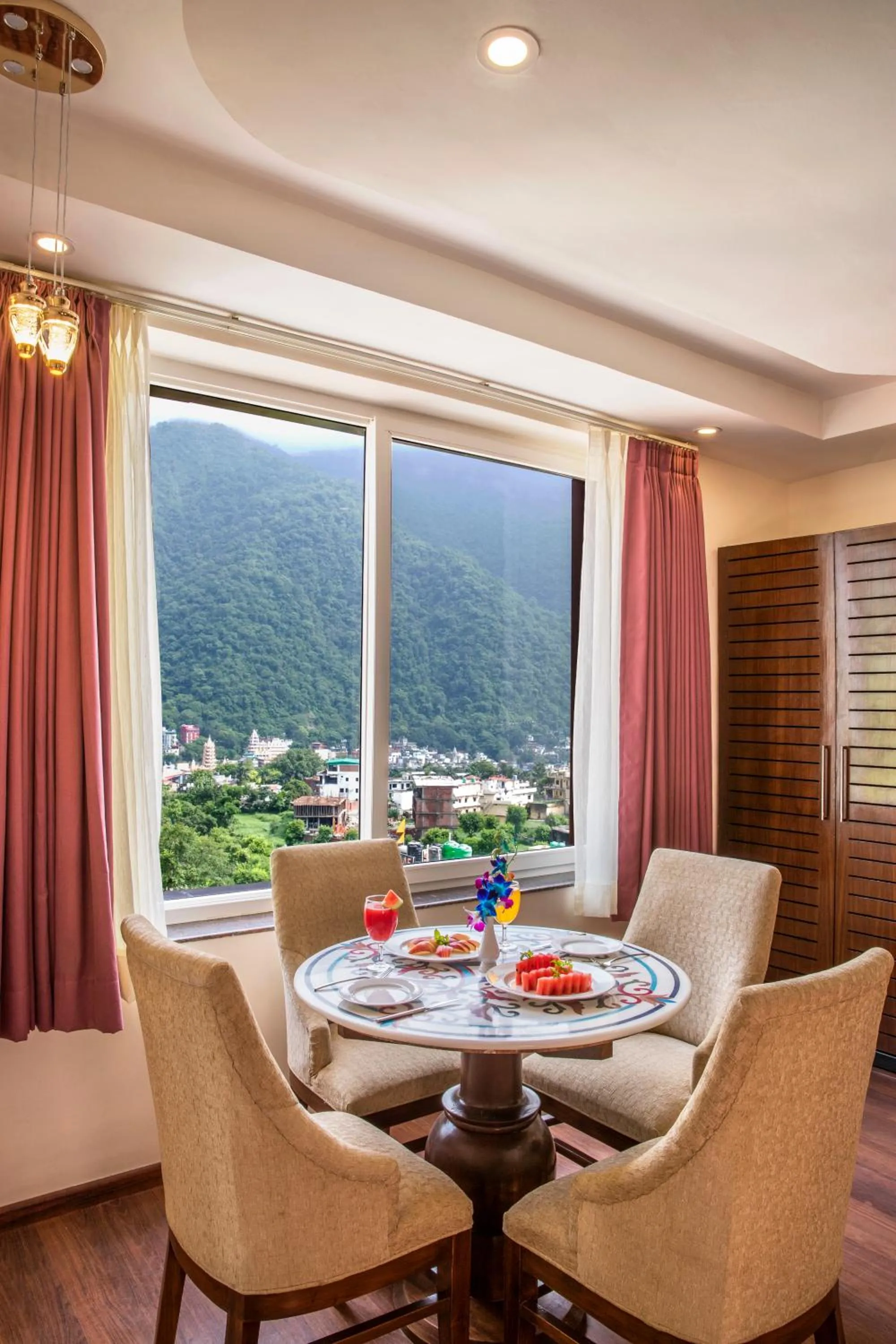 Mountain view in Regenta Inn On The Ganges Rishikesh