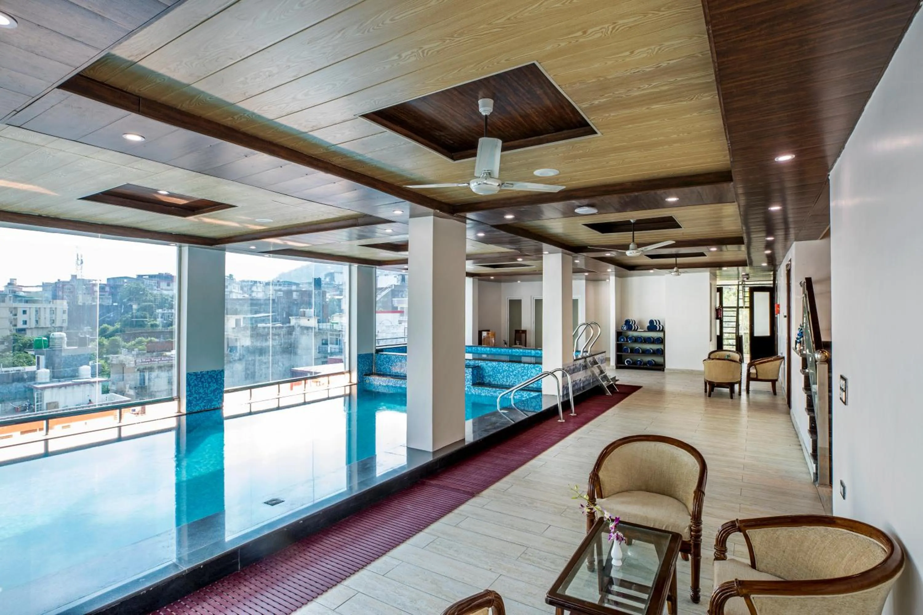 Swimming pool in Regenta Inn On The Ganges Rishikesh