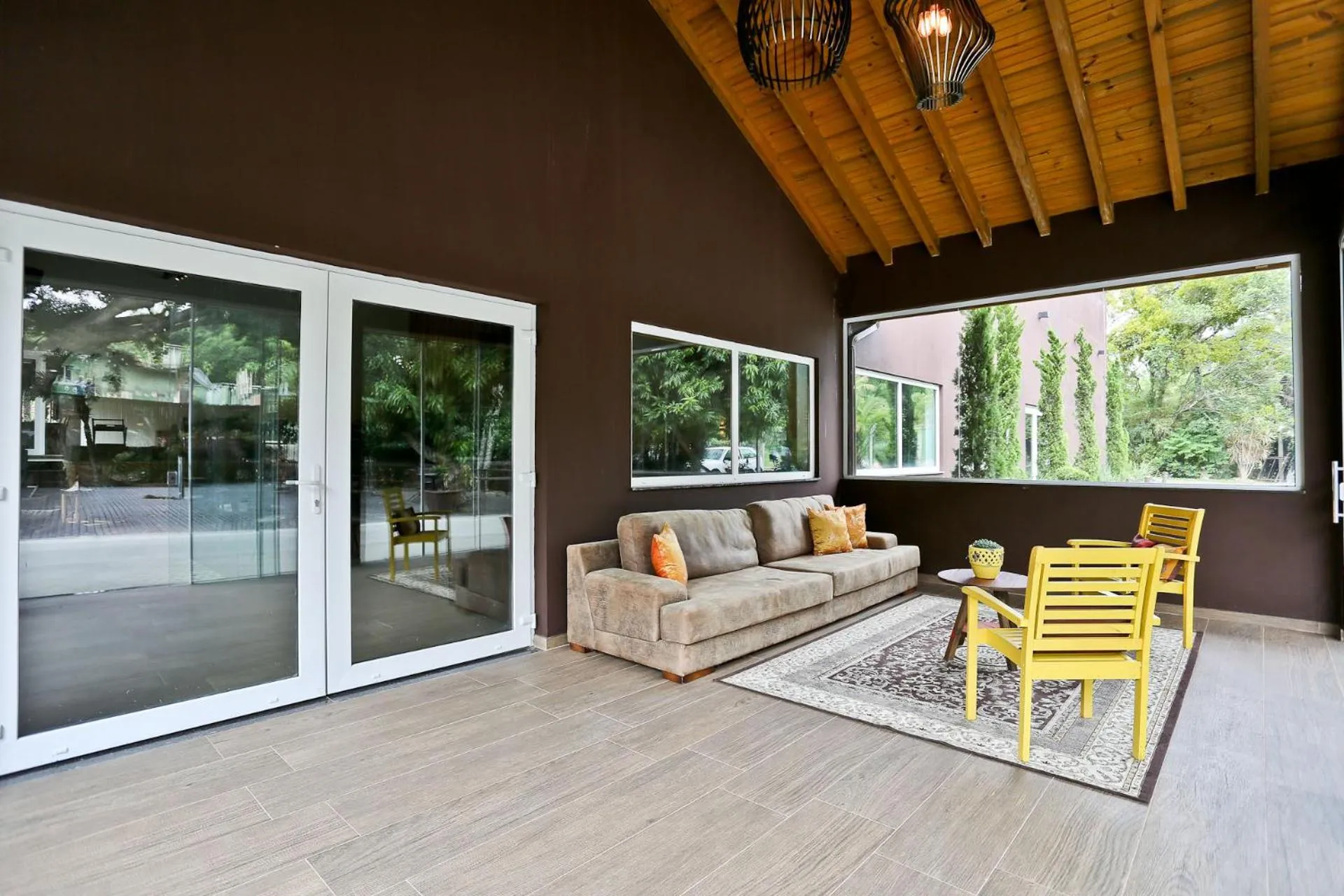 Seating area in Estaleiro Guest House