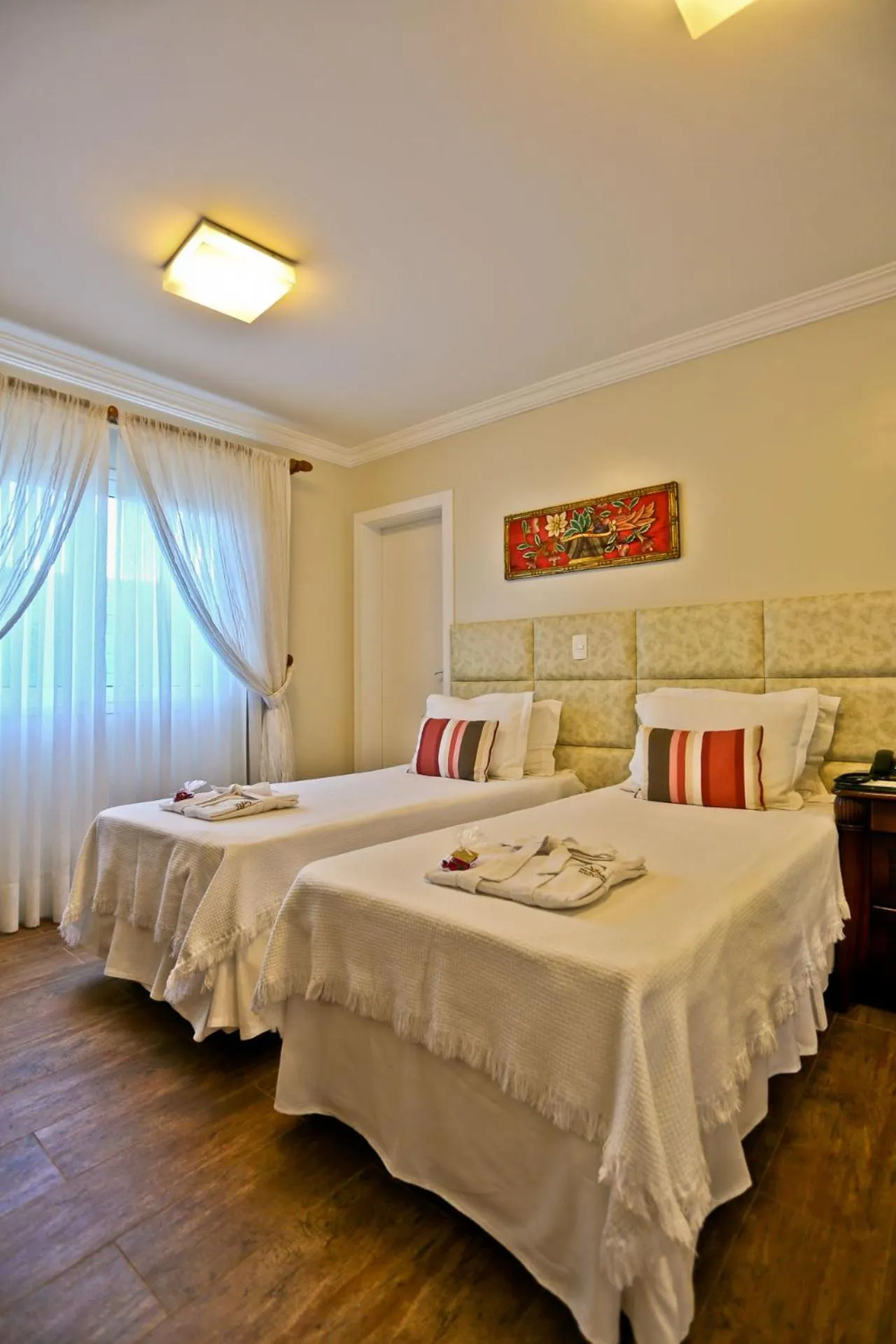 Bed in Estaleiro Guest House