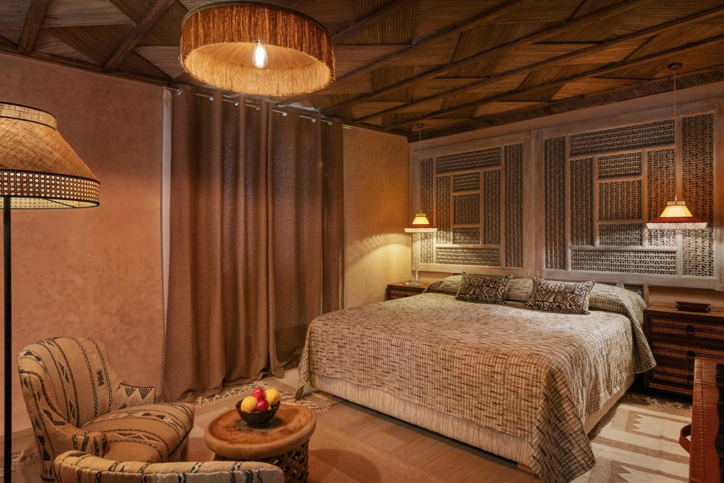 Bed in Riad Kheirredine