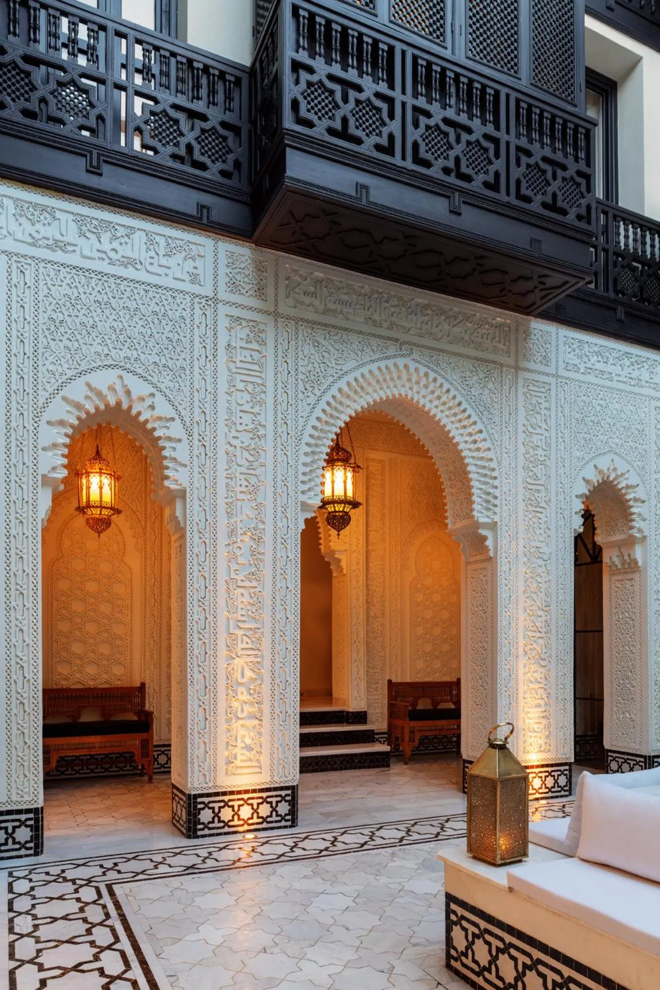 Bed in Riad Kheirredine