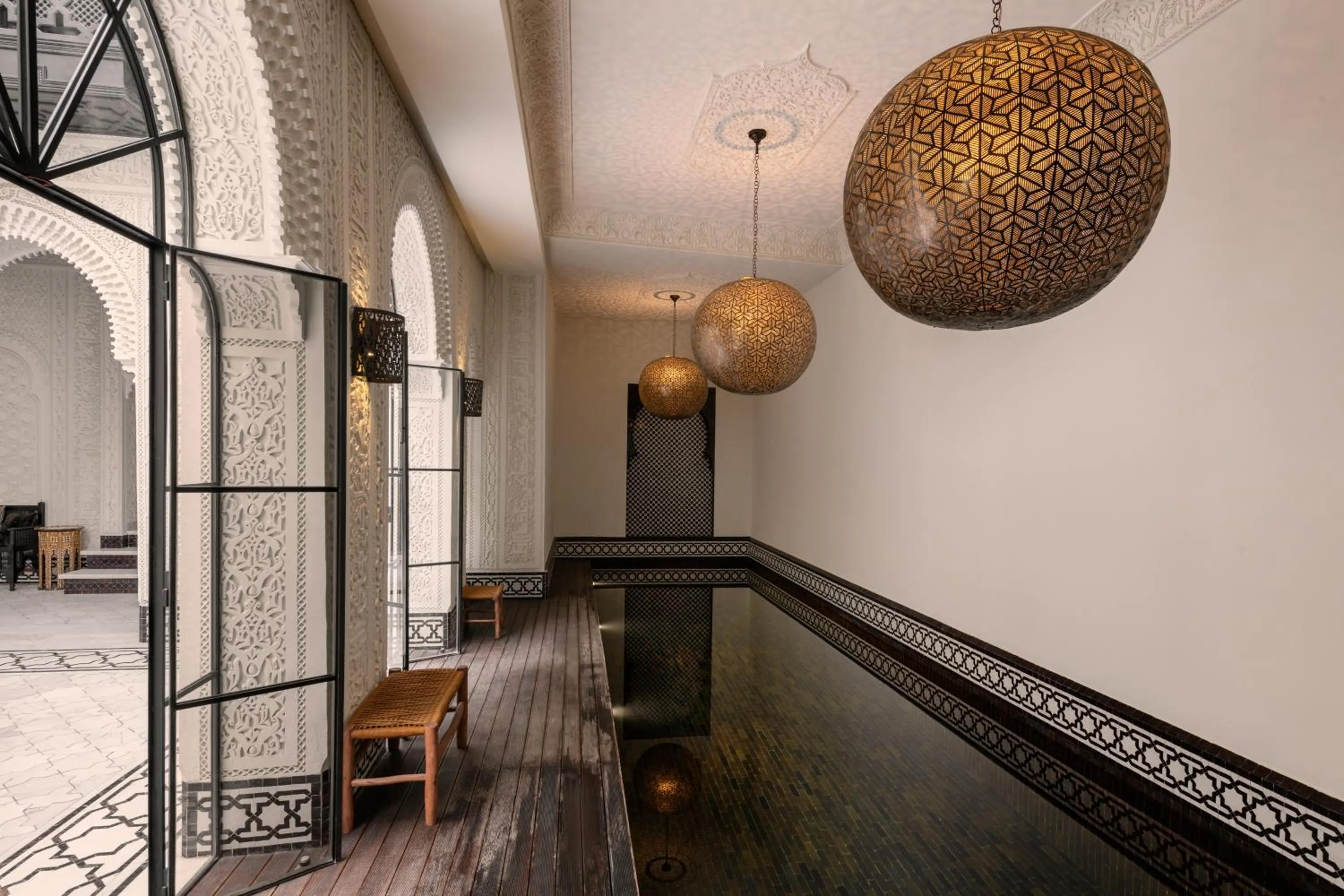 Swimming pool in Riad Kheirredine