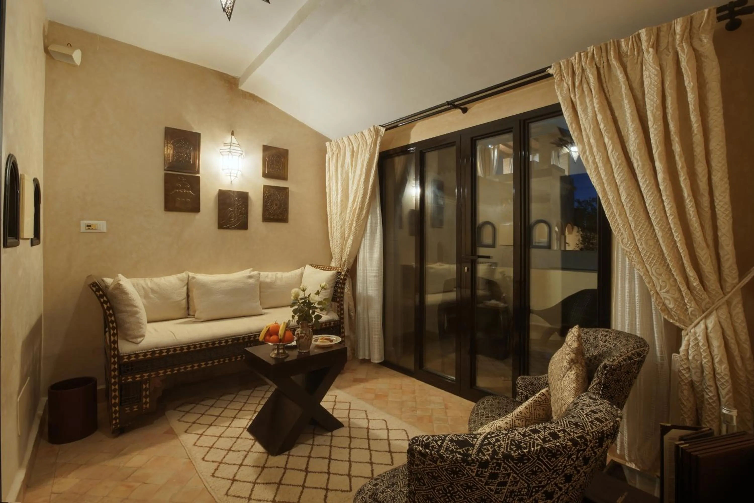 Bed in Riad Kheirredine