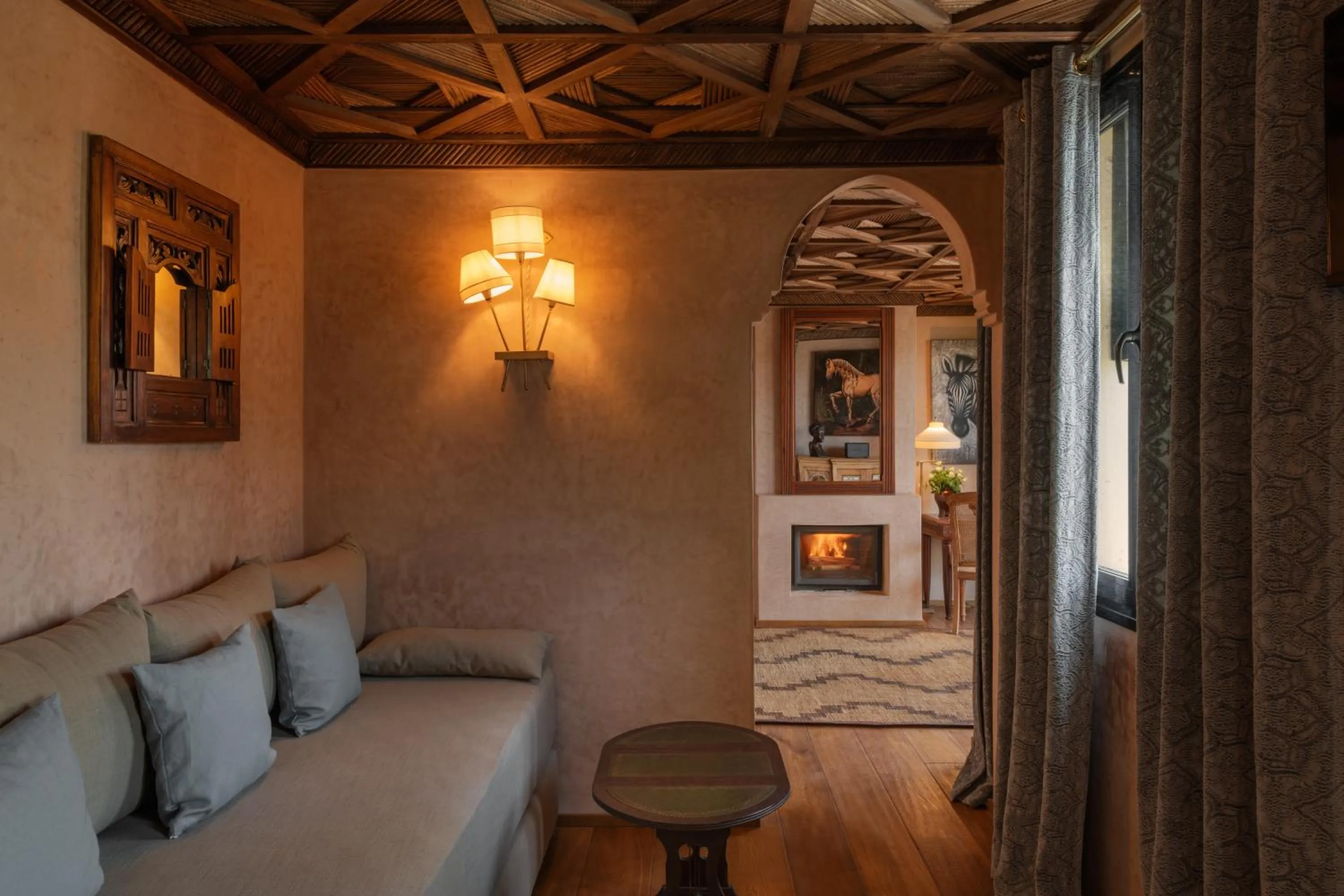 Bed in Riad Kheirredine