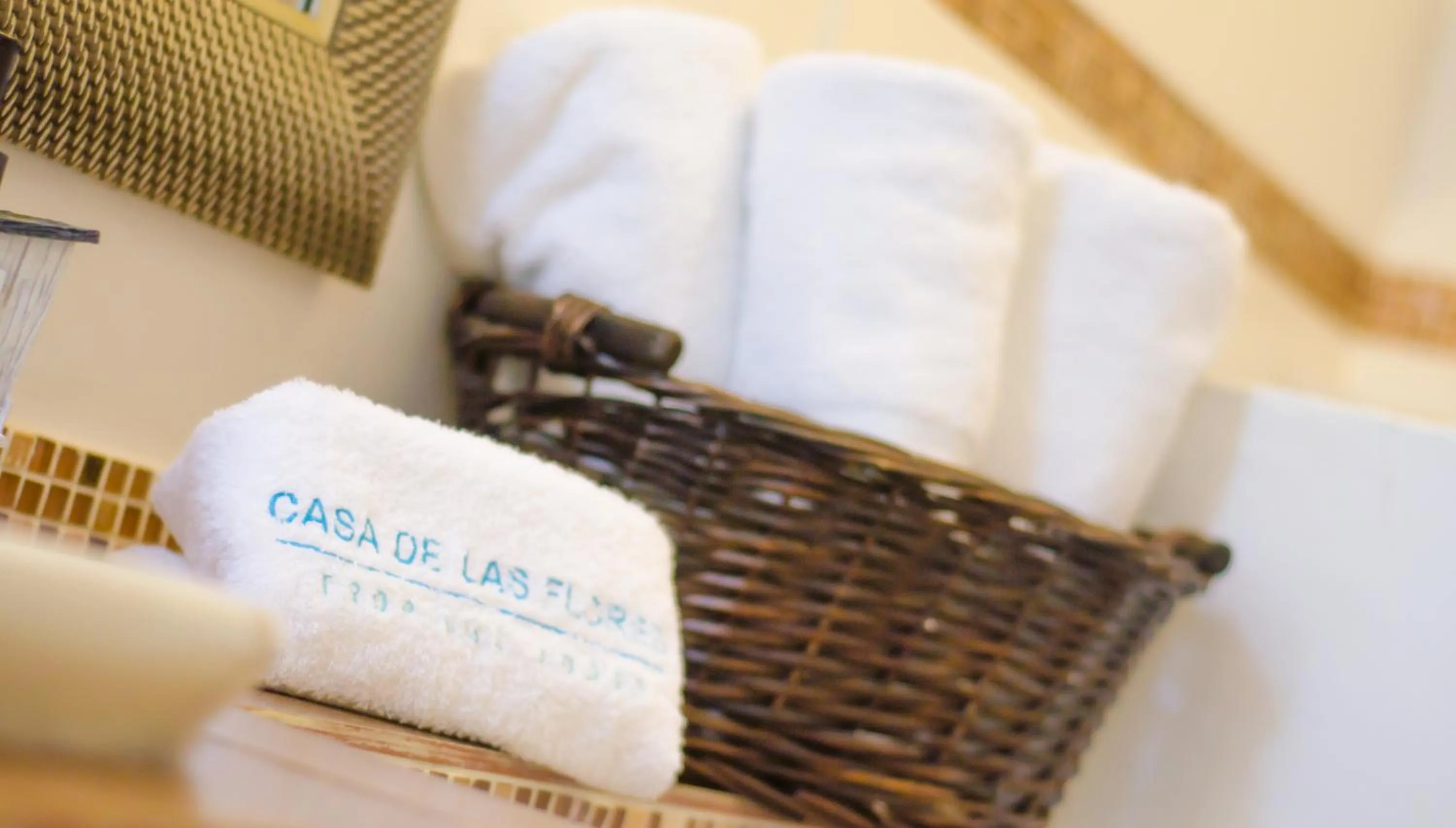 Decorative detail in Casa de las Flores tropical