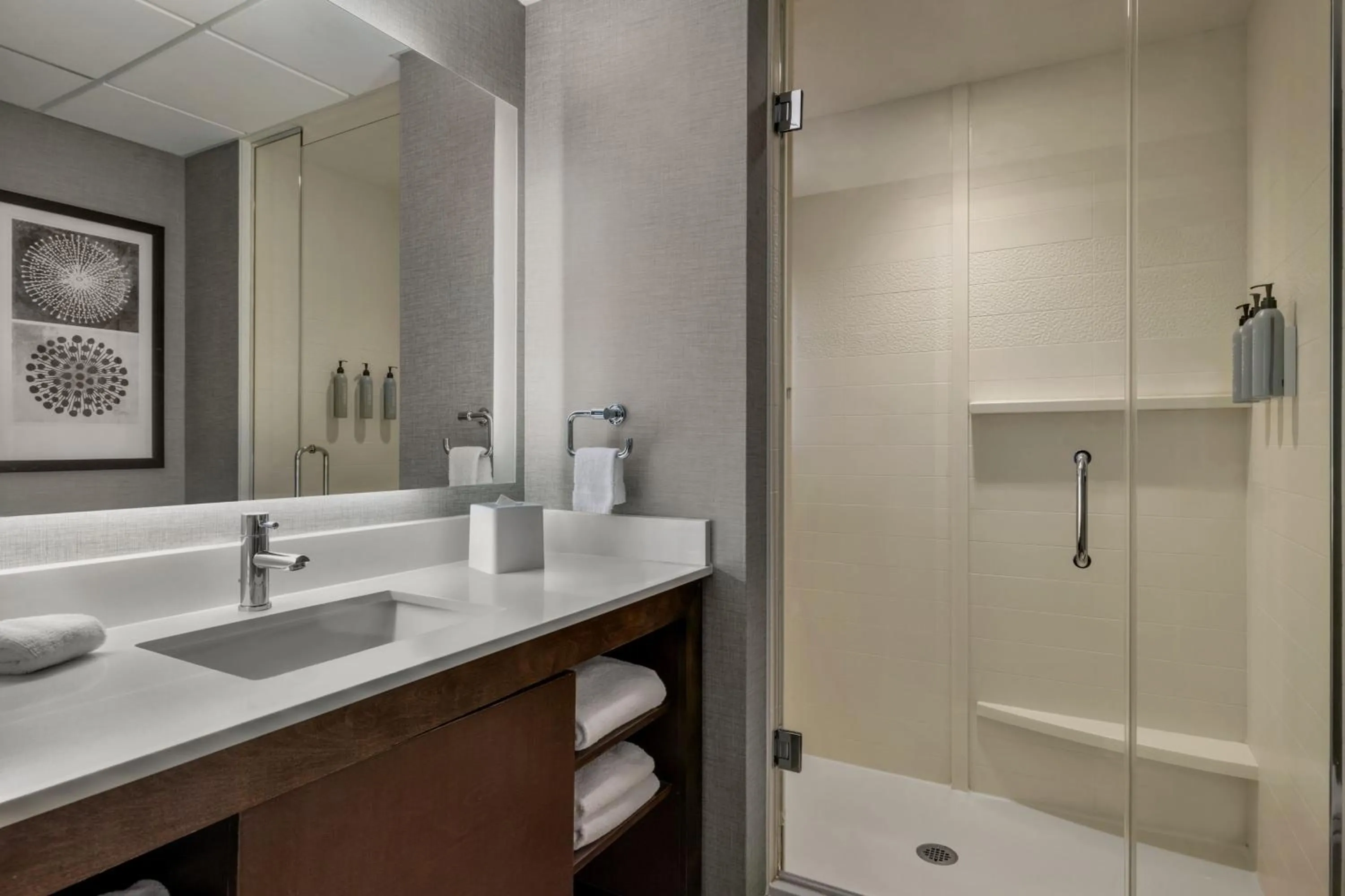 Bathroom in Residence Inn by Marriott Omaha Downtown Old Market Area