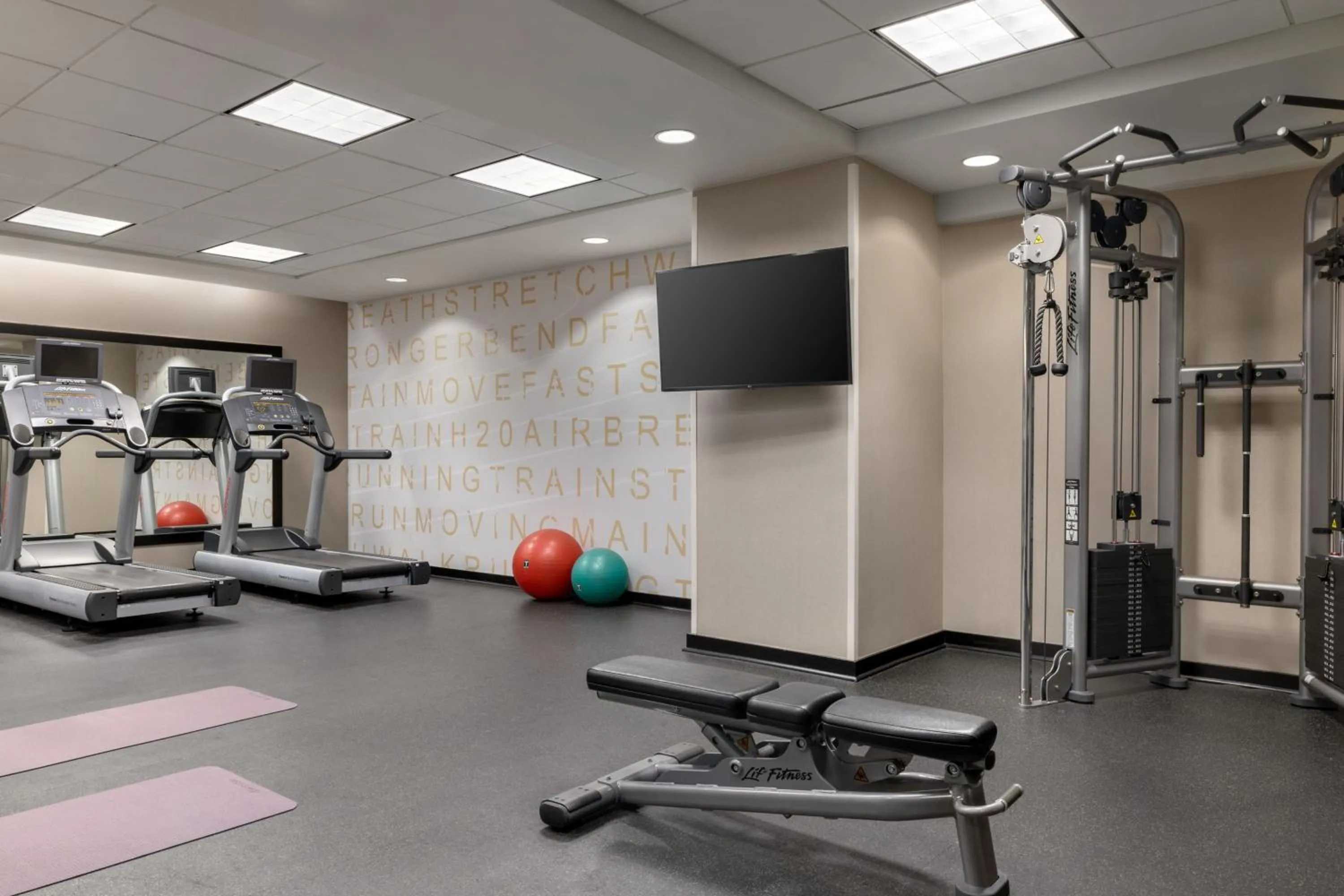 Fitness centre/facilities in Residence Inn by Marriott Omaha Downtown Old Market Area