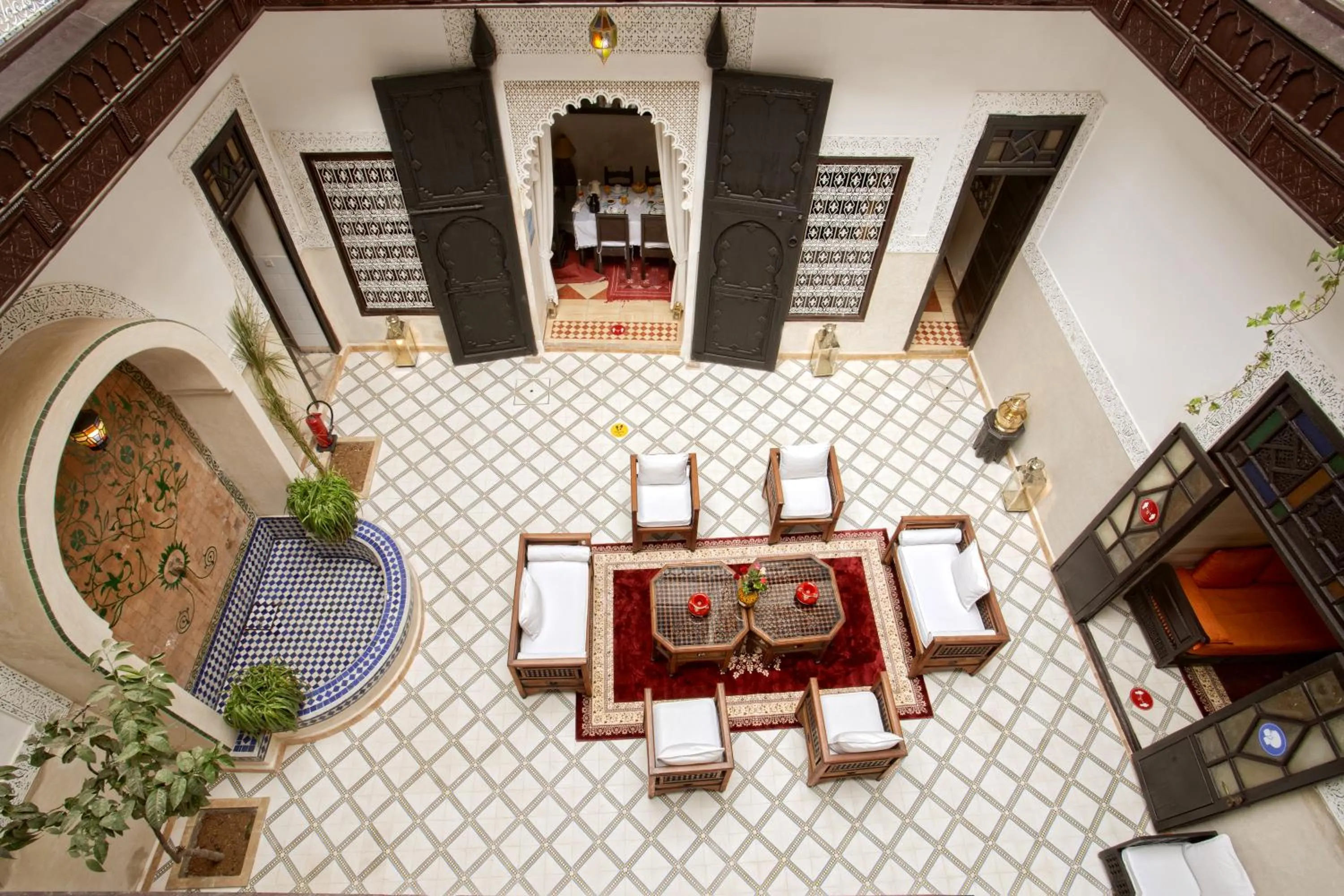 Patio in Riad Al Jana