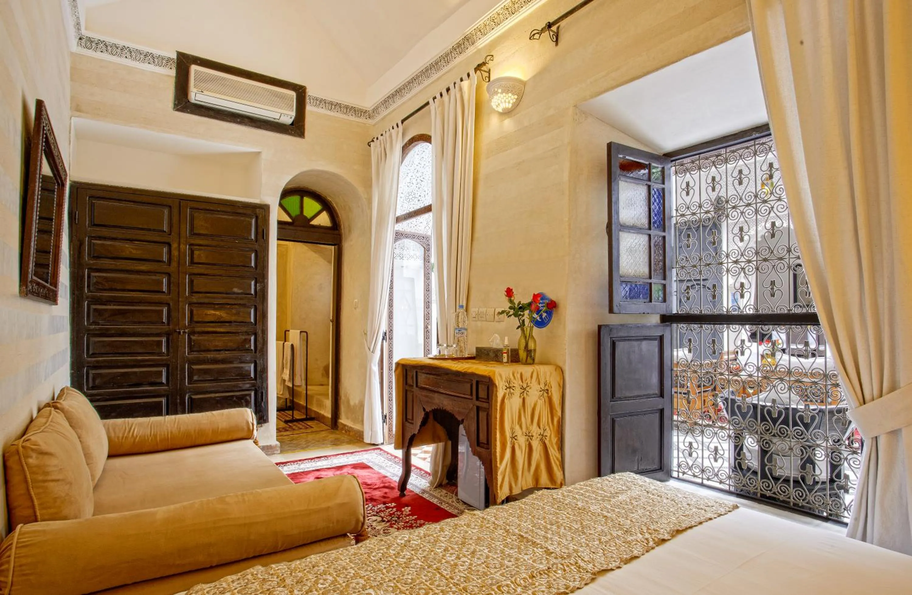 View (from property/room), Bed in Riad Al Jana