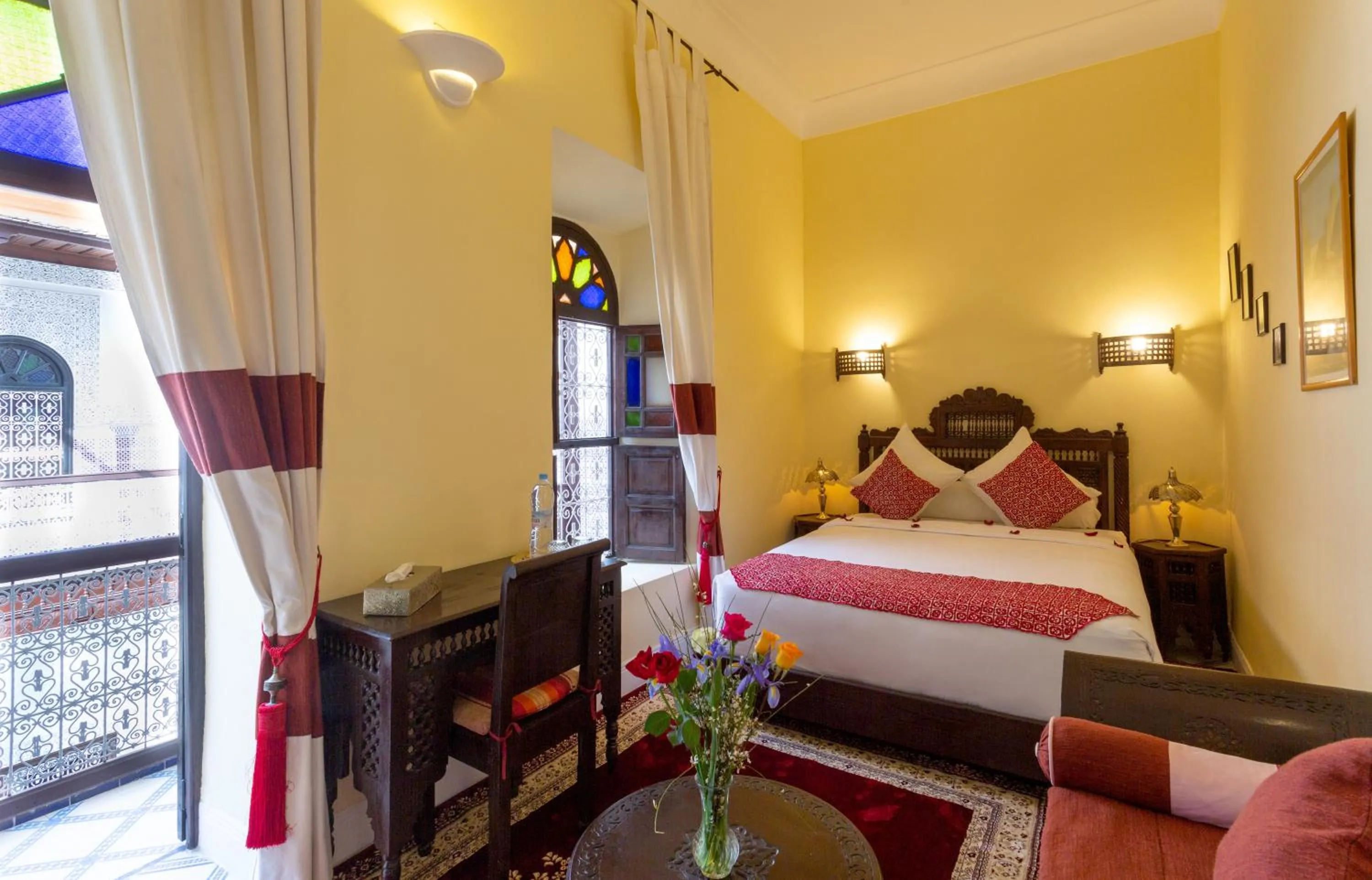 Bed in Riad Al Jana