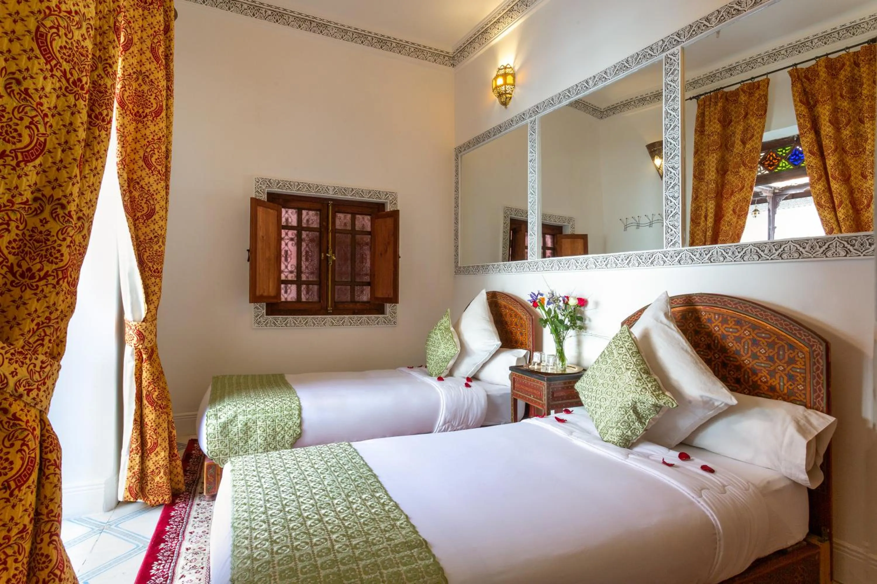 Bed in Riad Al Jana