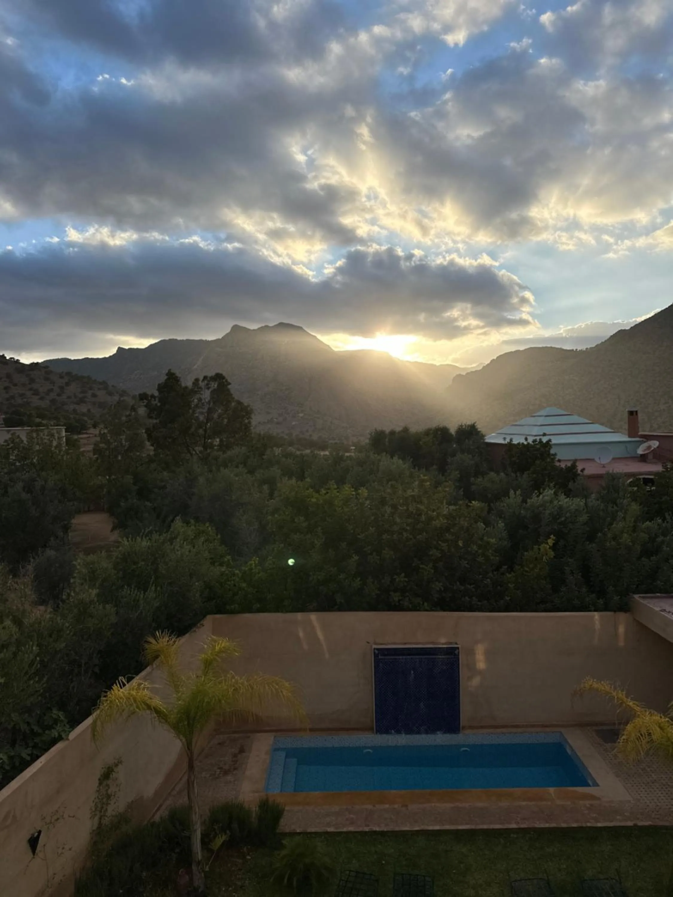 Garden view in Dar Ajgal