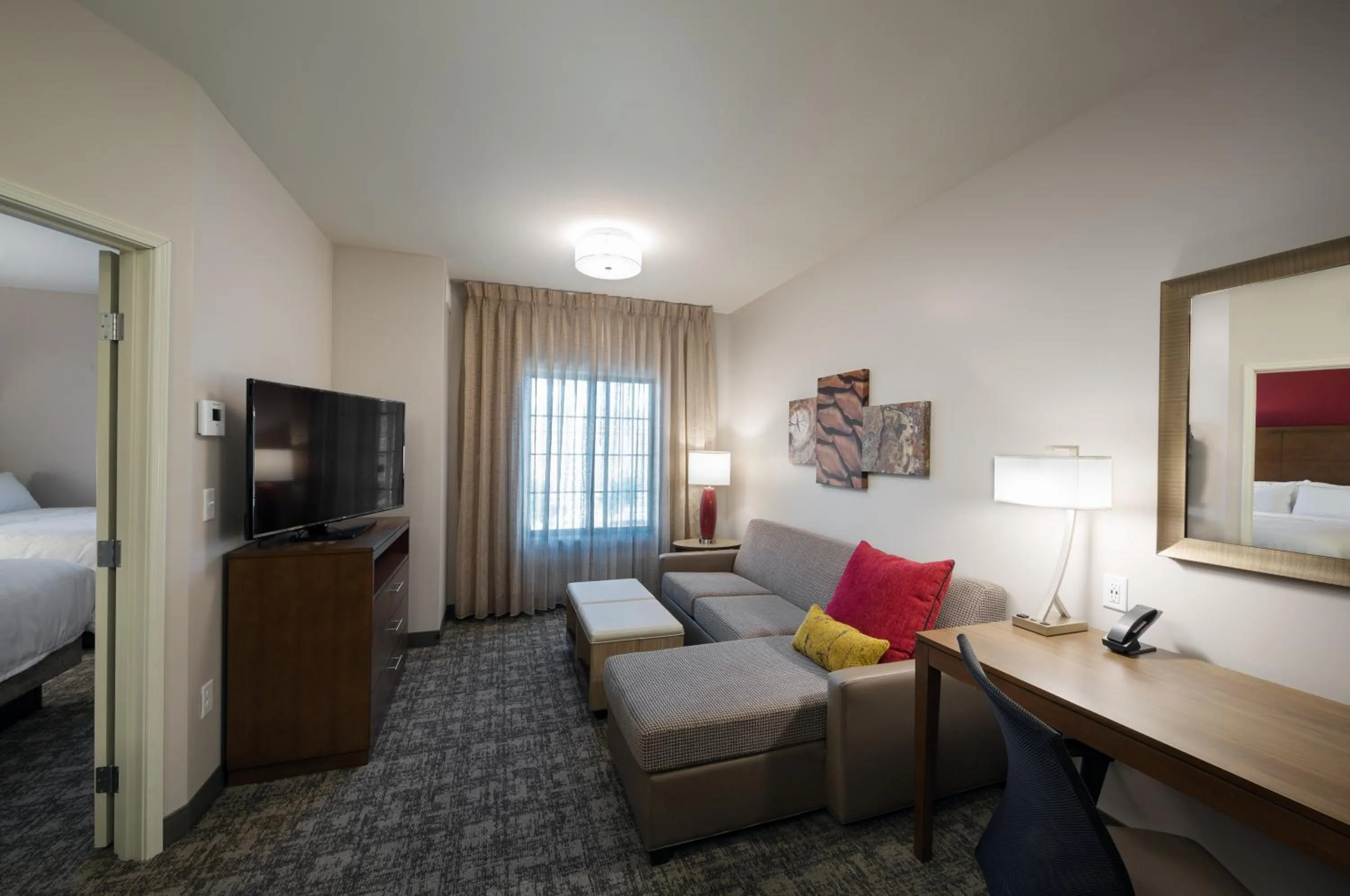 Photo of the whole room, Bed in Staybridge Suites - Phoenix – Biltmore Area by IHG