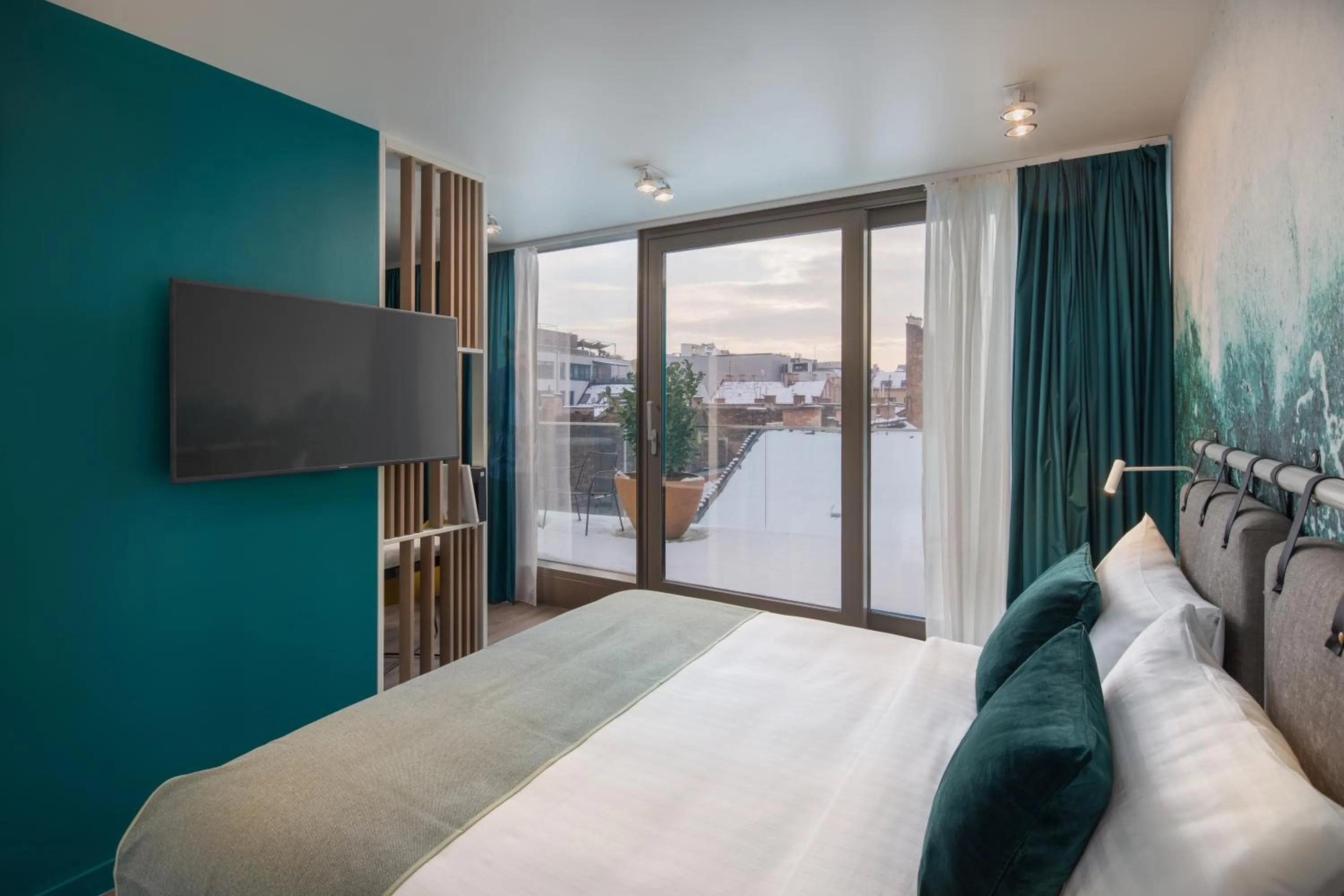 Bed in Cortile Hotel - Adults Only