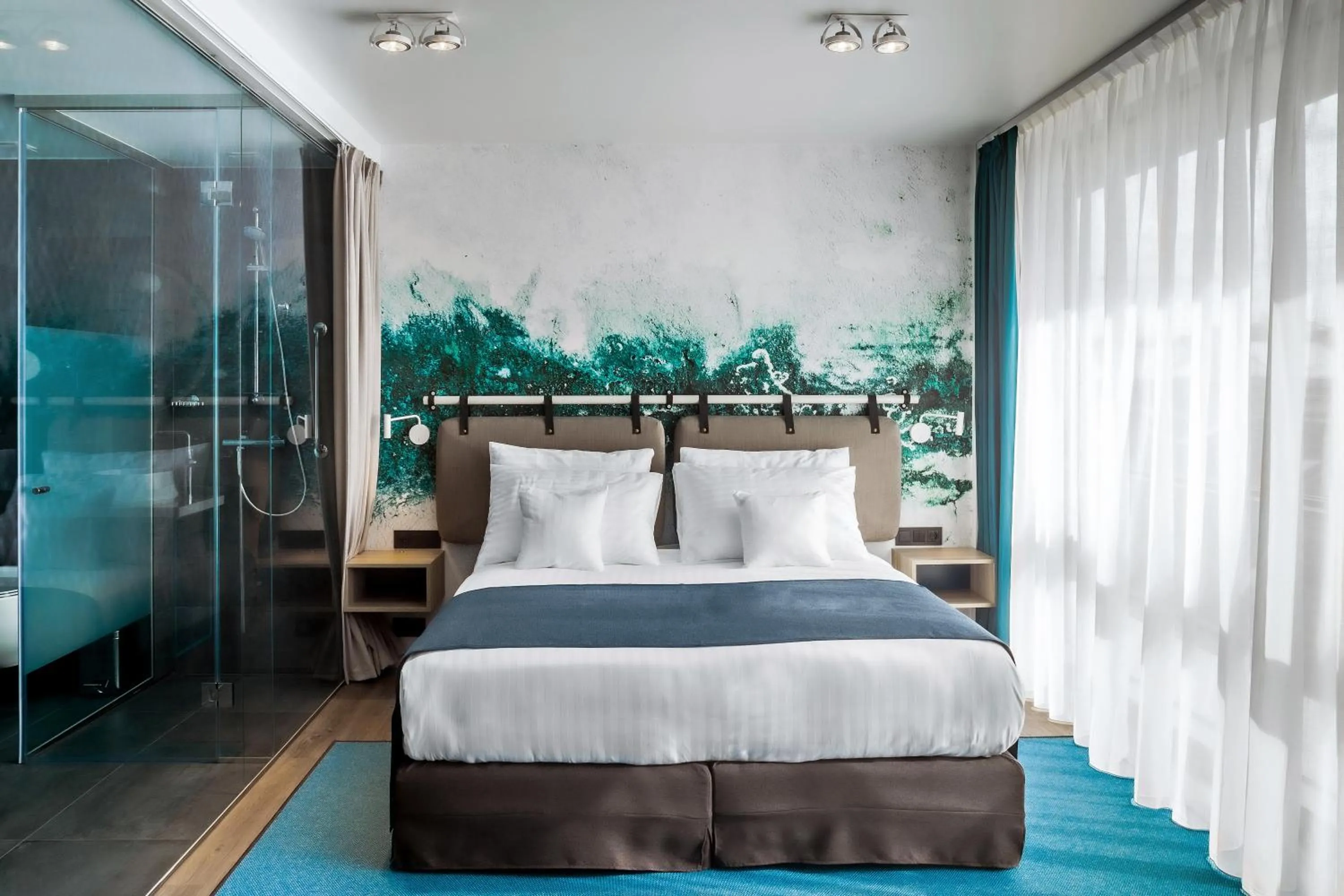 Bed in Cortile Hotel - Adults Only