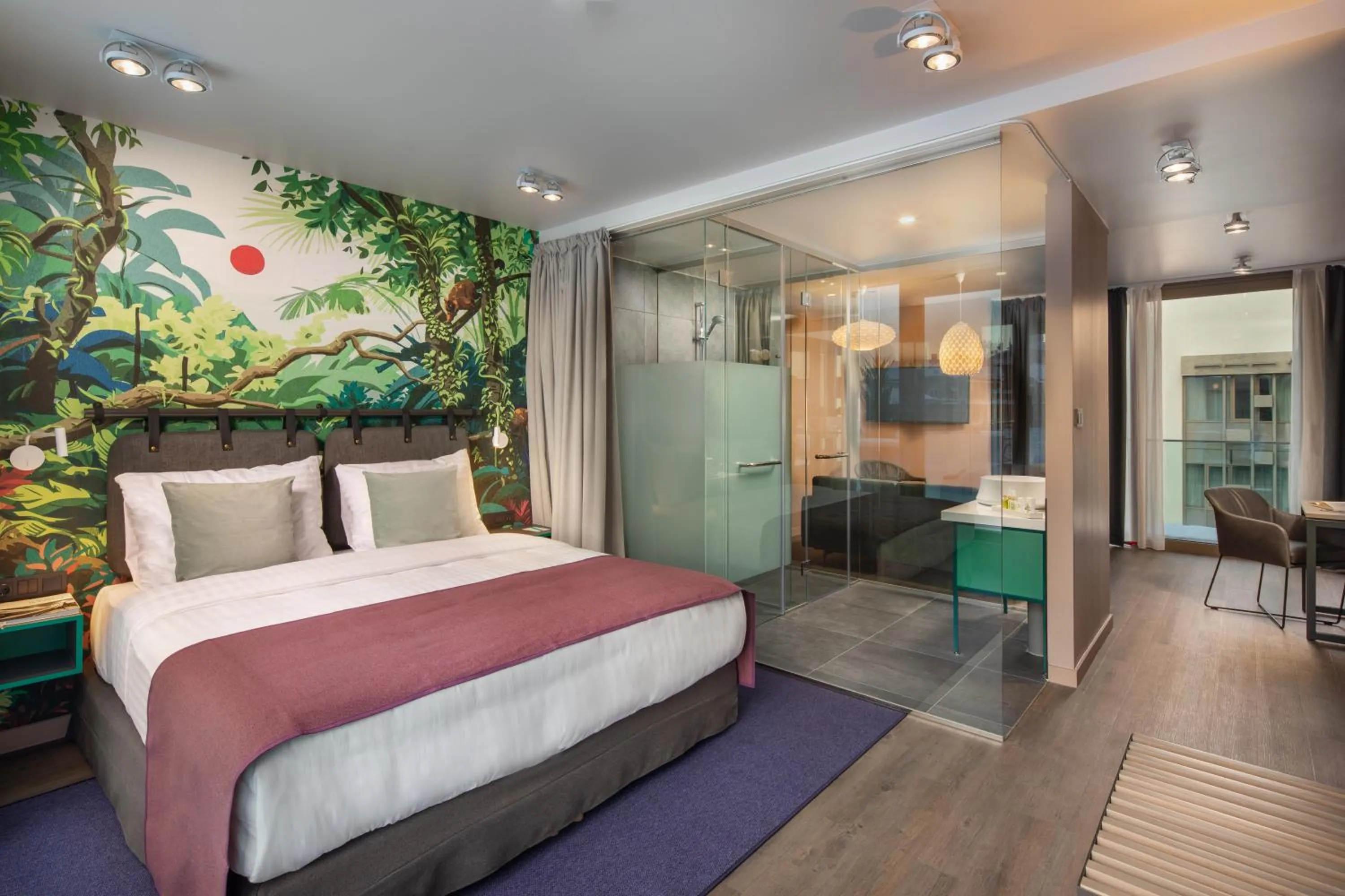 Bed in Cortile Hotel - Adults Only