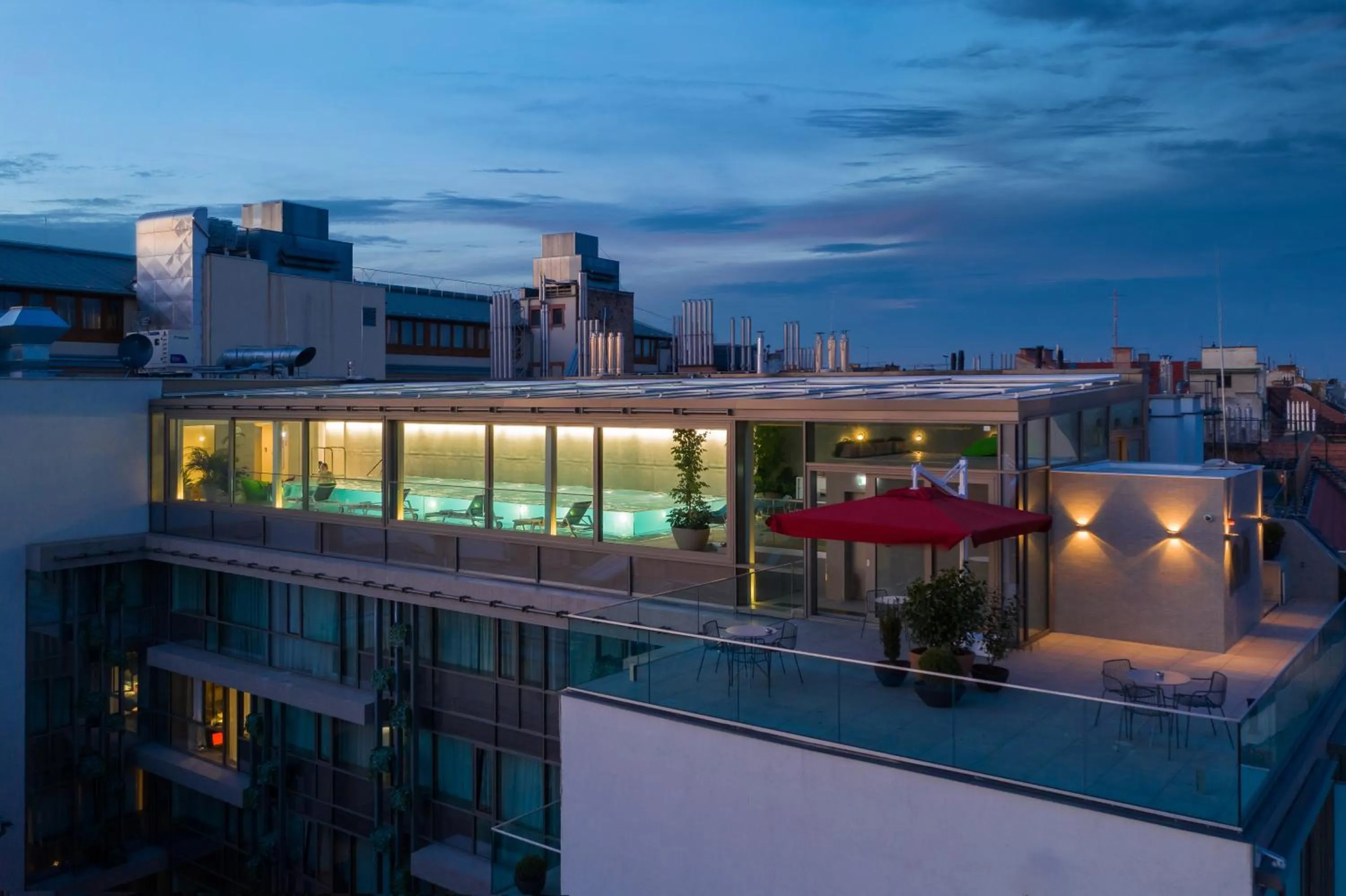 Bird's eye view in Cortile Hotel - Adults Only